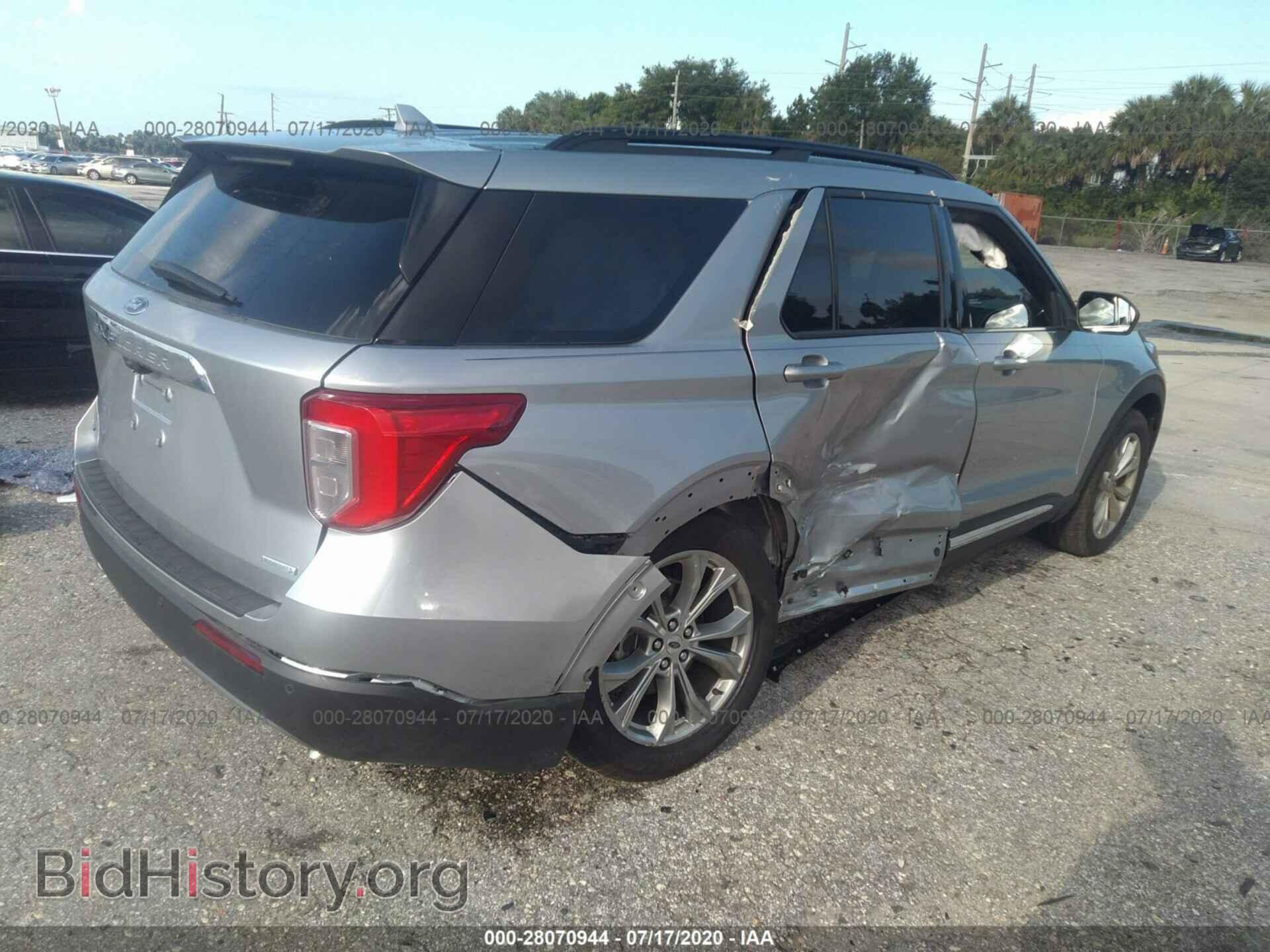 2020 FORD EXPLORER - VIN: 1FMSK7DH4LGB90338 - Фото 4
