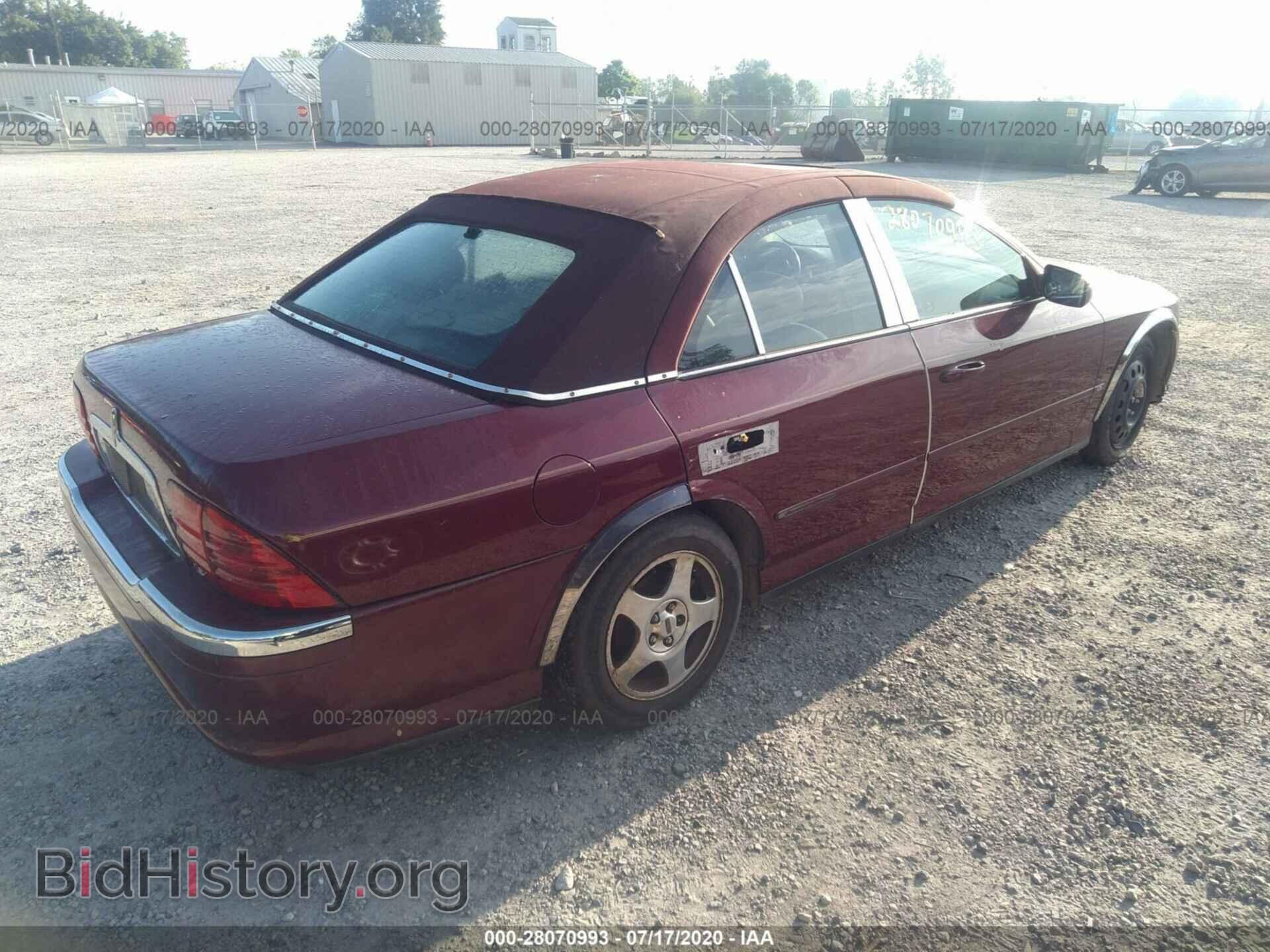 2000 LINCOLN LS - VIN: 1LNHM87A8YY768581 - Photo 4