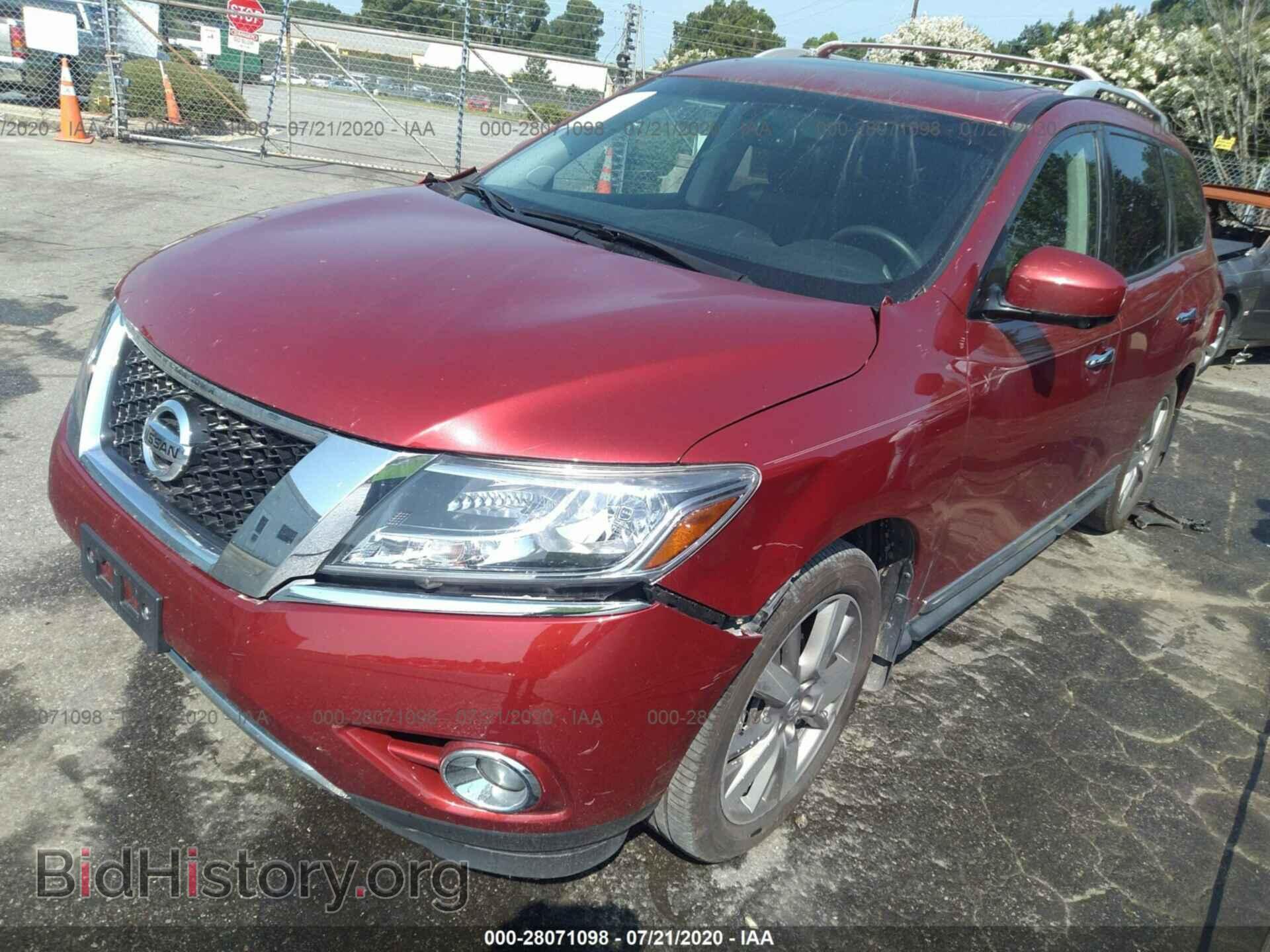 2015 NISSAN PATHFINDER - VIN: 5N1AR2MM9FC710066 - Фото 2