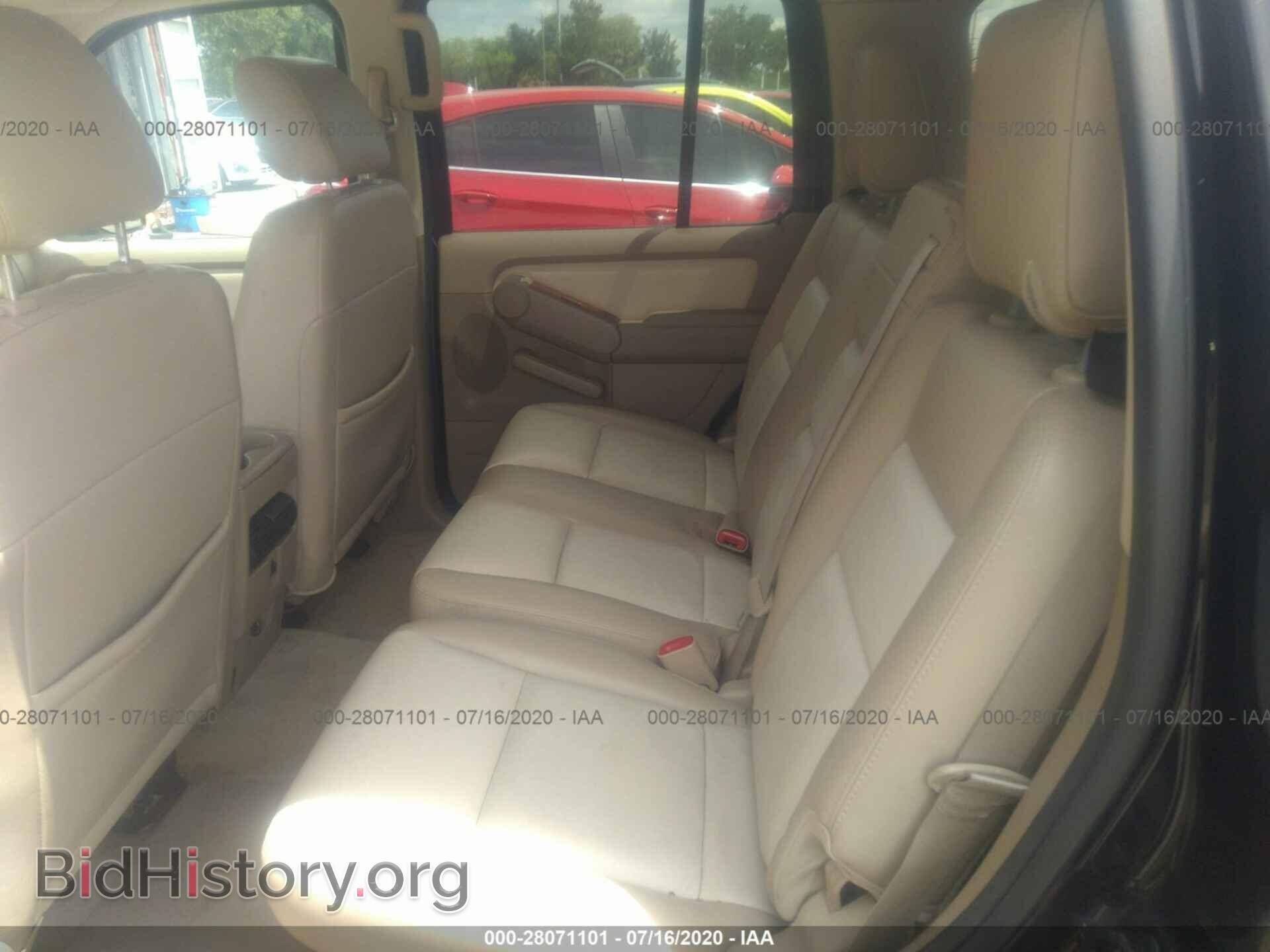 2007 FORD EXPLORER - VIN: 1FMEU64E87UB29654 - Фото 8