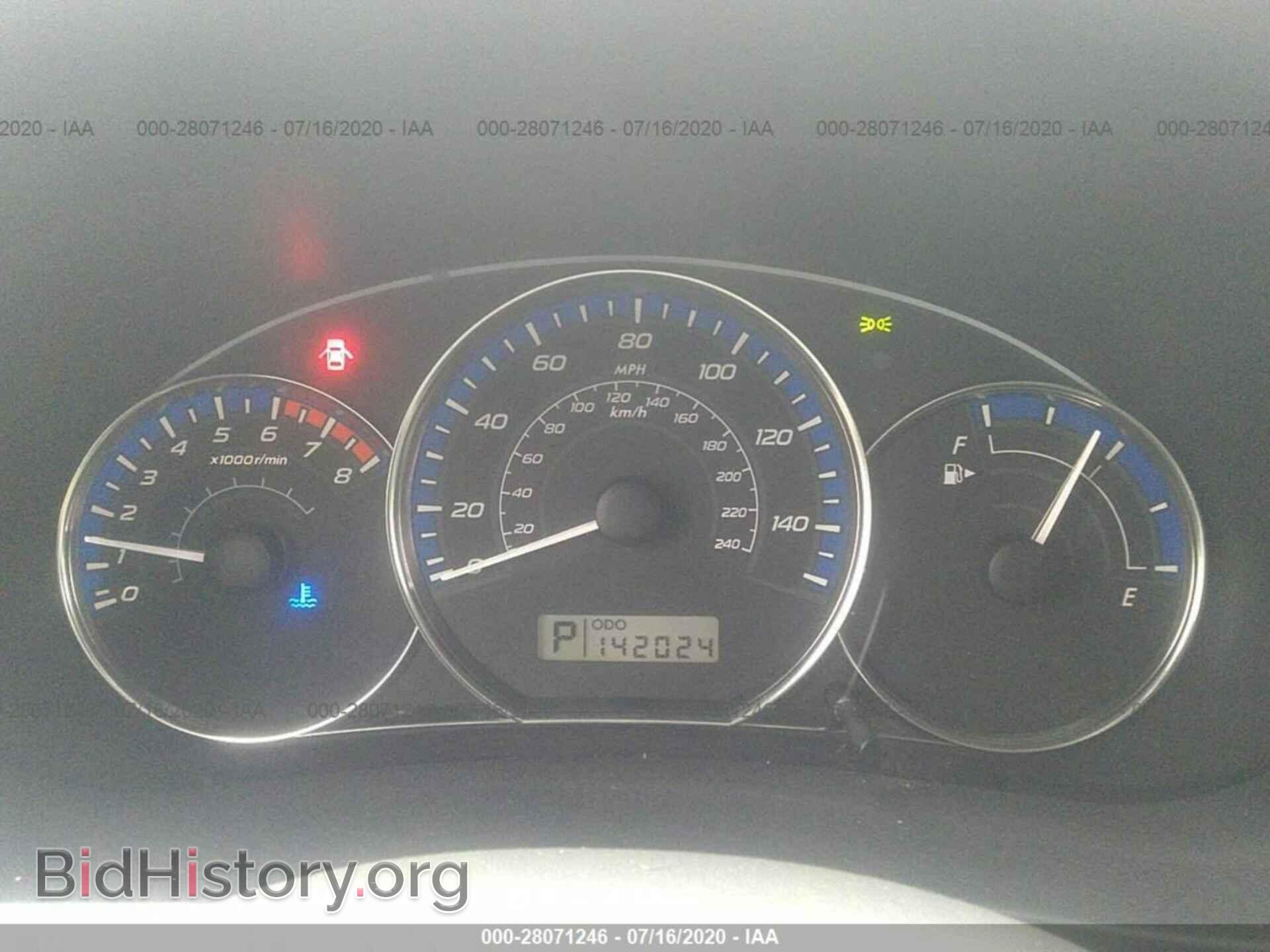 2010 SUBARU FORESTER - VIN: JF2SH6CC6AH772436 - Фото 7