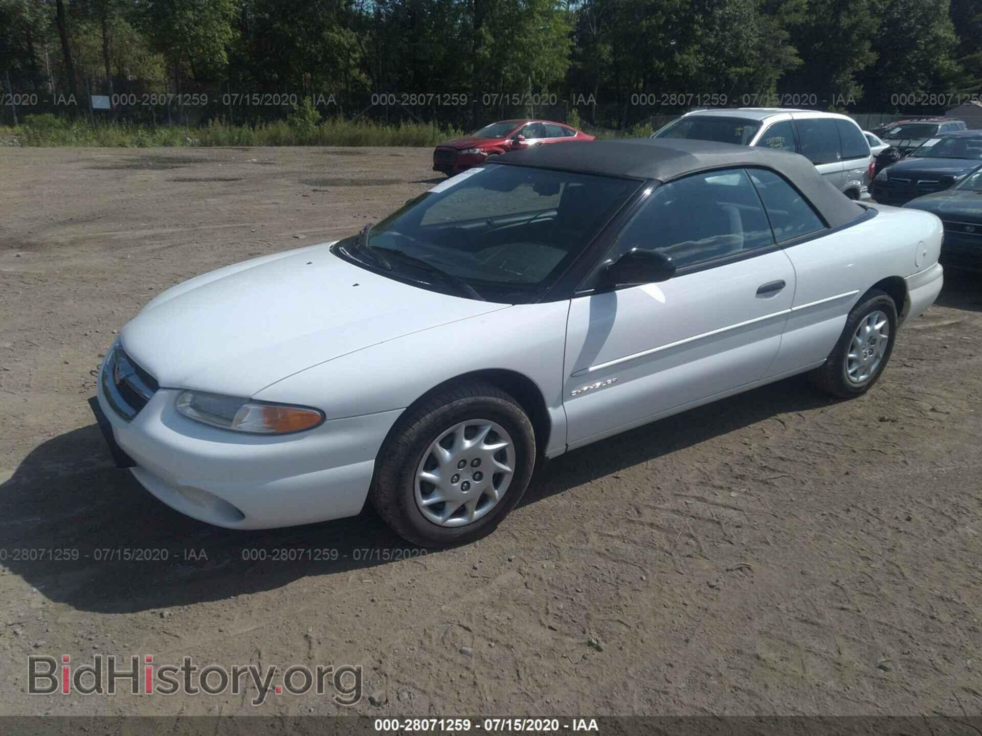 1998 CHRYSLER SEBRING - VIN: 3C3EL45H2WT319130 - Фото 2