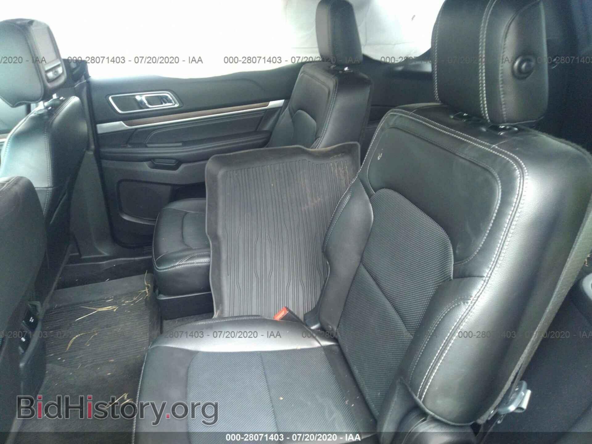 2017 FORD EXPLORER - VIN: 1FM5K8F89HGA11816 - Фото 8