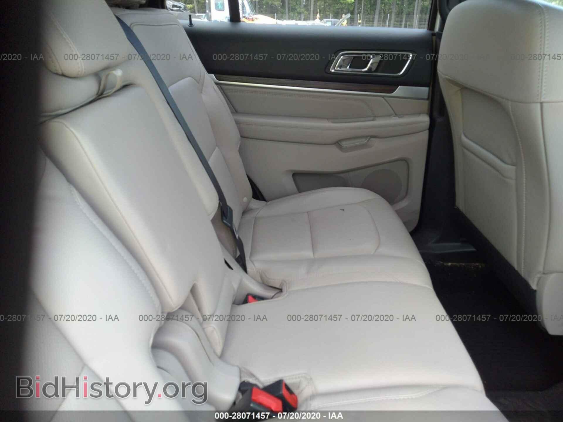 2018 FORD EXPLORER - VIN: 1FM5K8F80JGC52282 - Фото 8