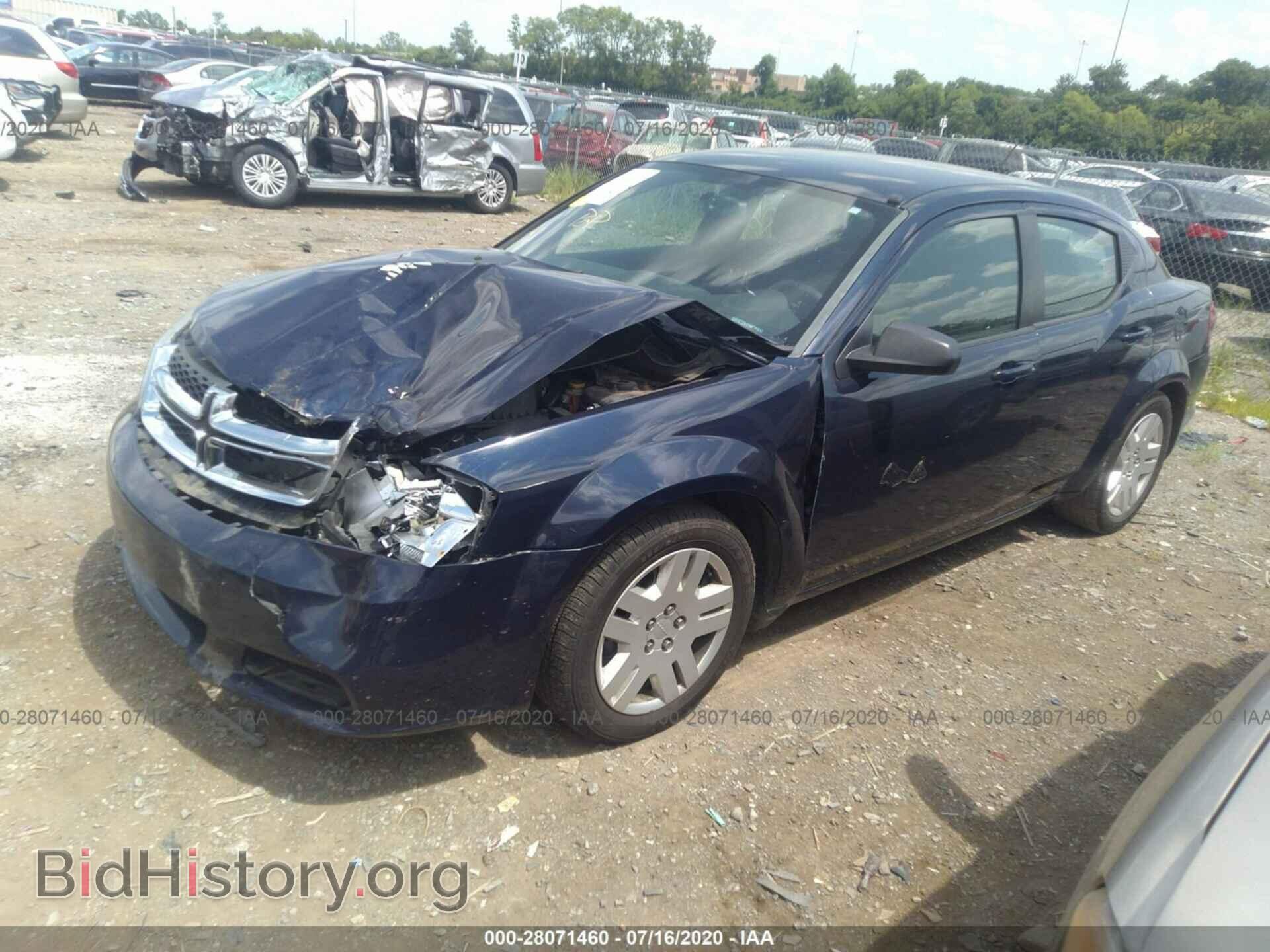 2014 DODGE AVENGER - VIN: 1C3CDZAG9EN188369 - Photo 2