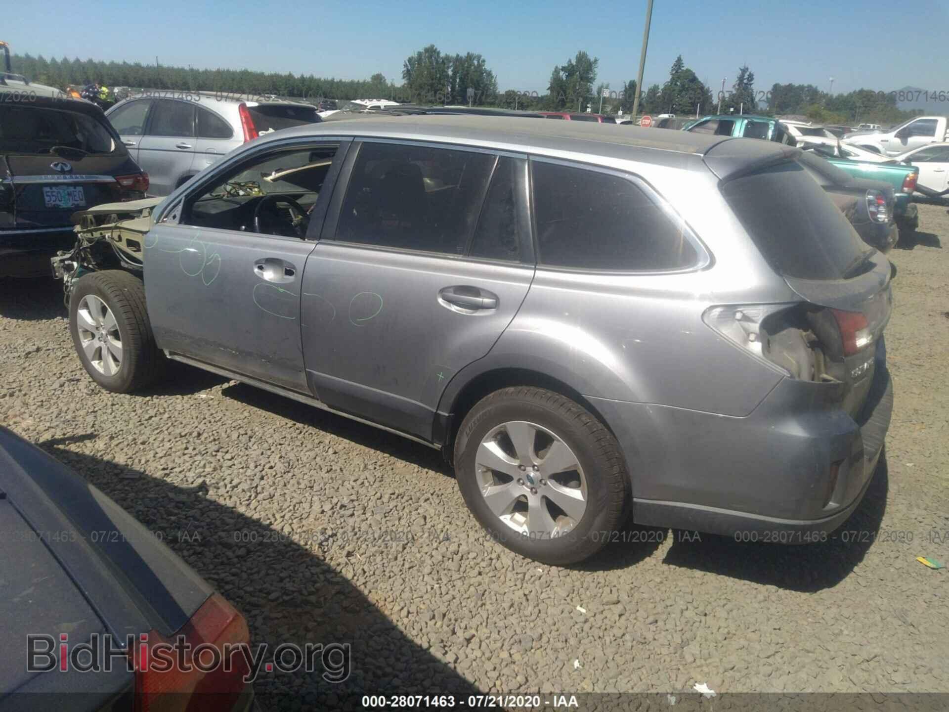 2011 SUBARU OUTBACK - VIN: 4S4BRBKC8B3429434 - Фото 3