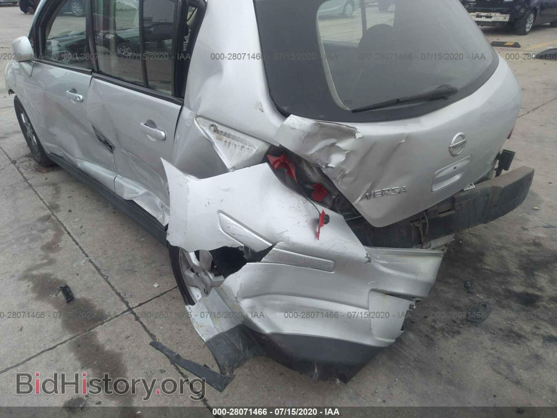 2007 NISSAN VERSA - VIN: 3N1BC13E27L385140 - Фото 6