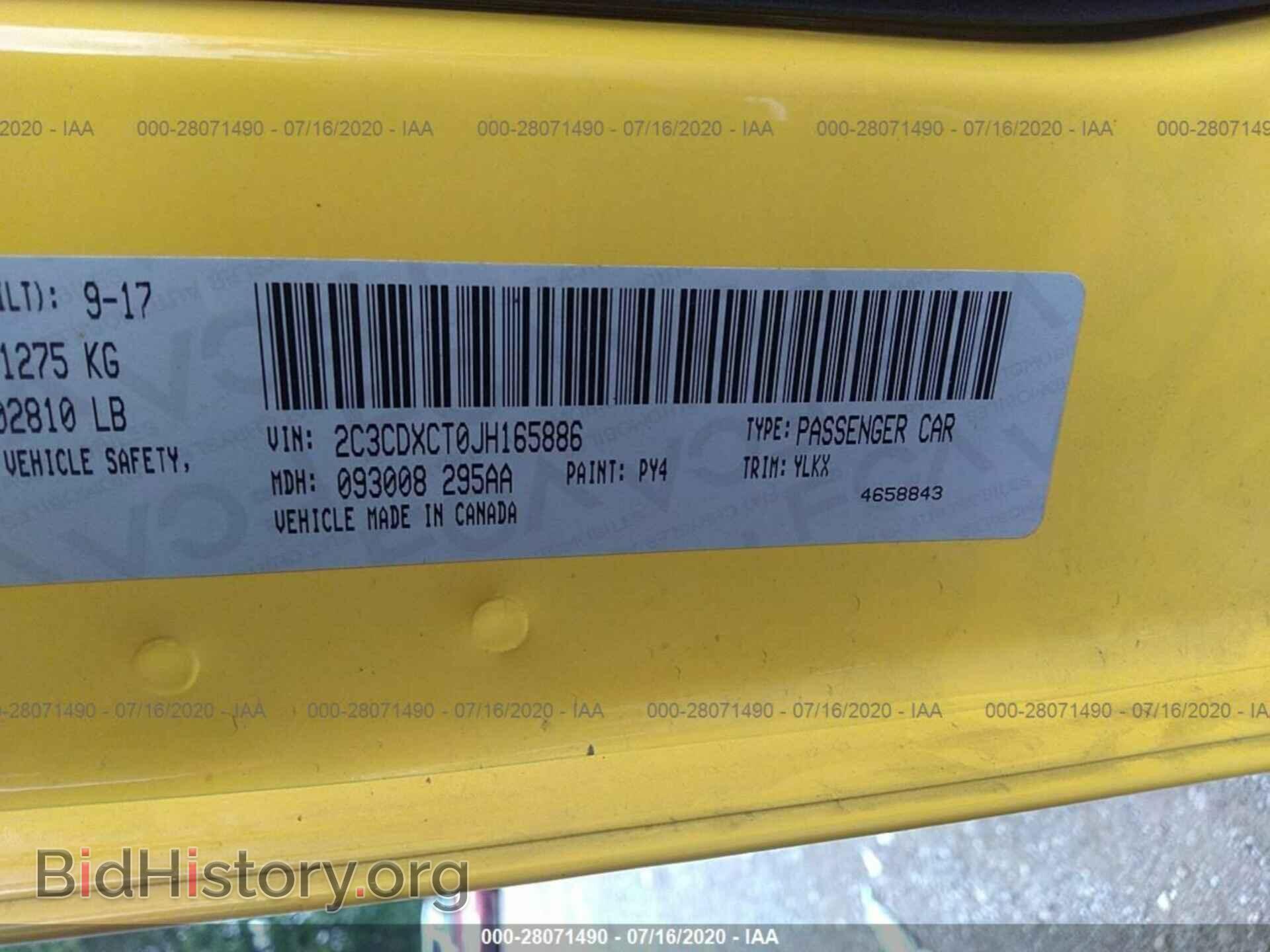 2018 DODGE CHARGER - VIN: 2C3CDXCT0JH165886 - Photo 9