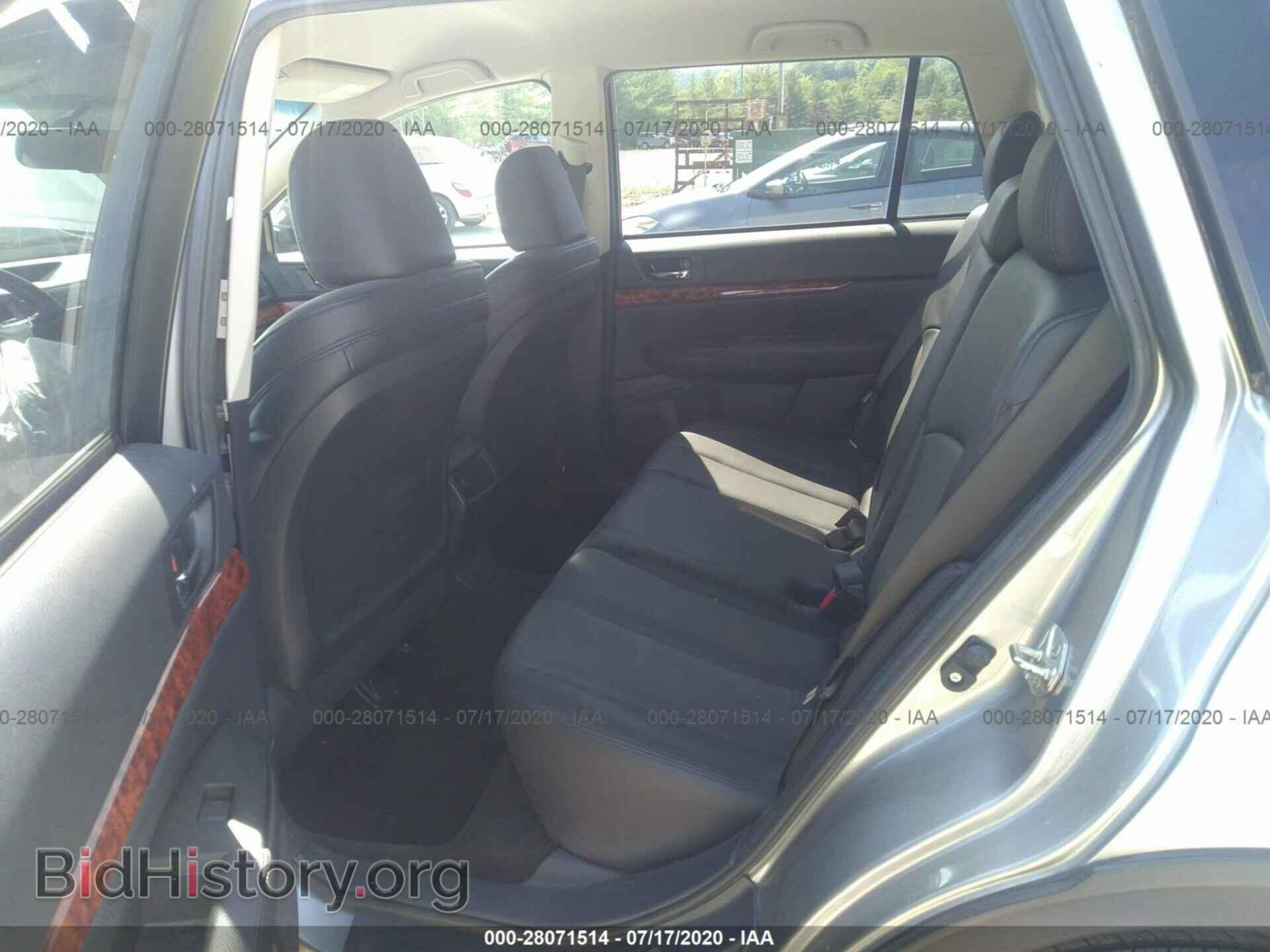 2011 SUBARU OUTBACK - VIN: 4S4BRDJC4B2414660 - Фото 8