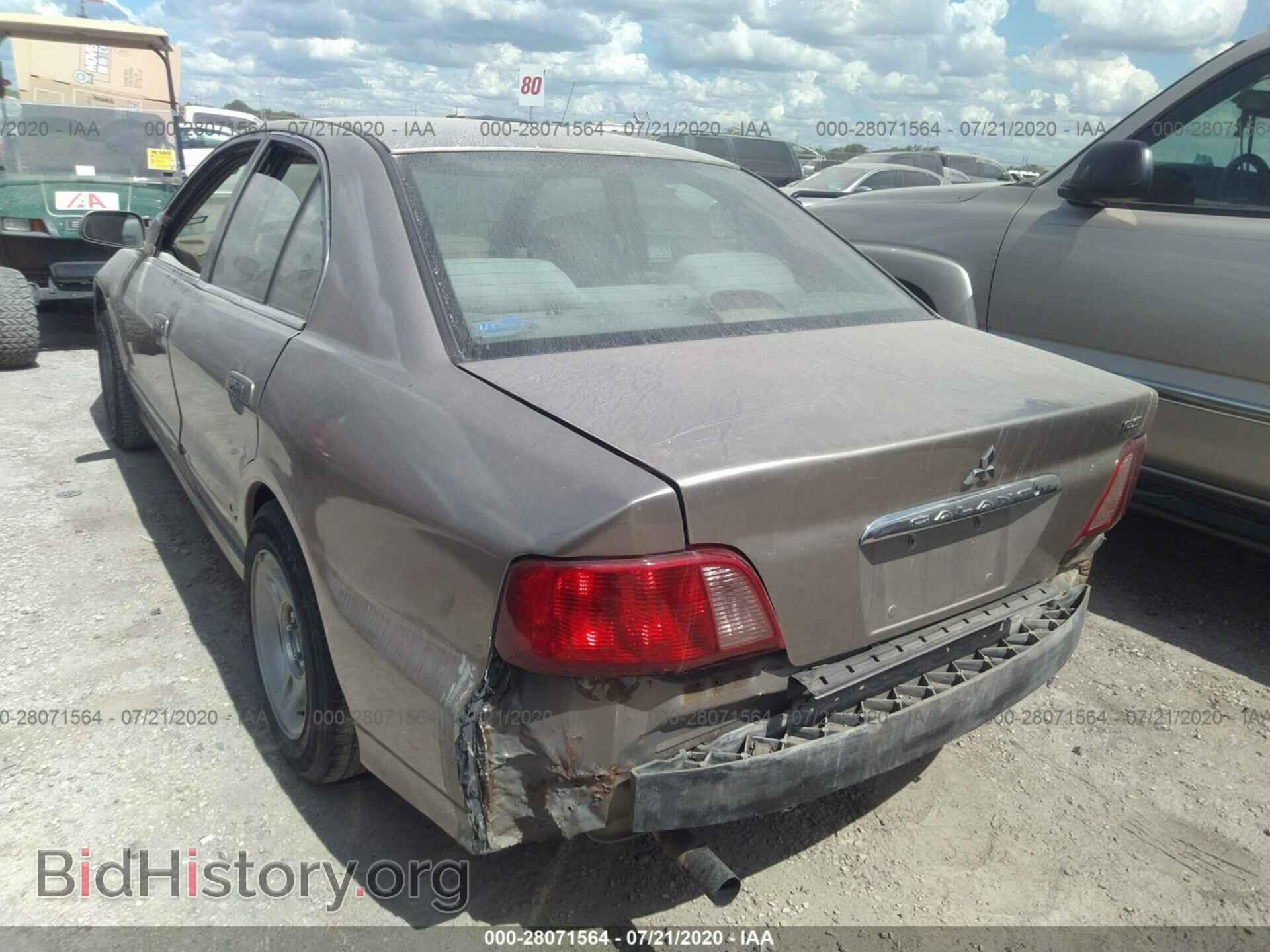 2002 MITSUBISHI GALANT - VIN: 4A3AA46GX2E142808 - Фото 3