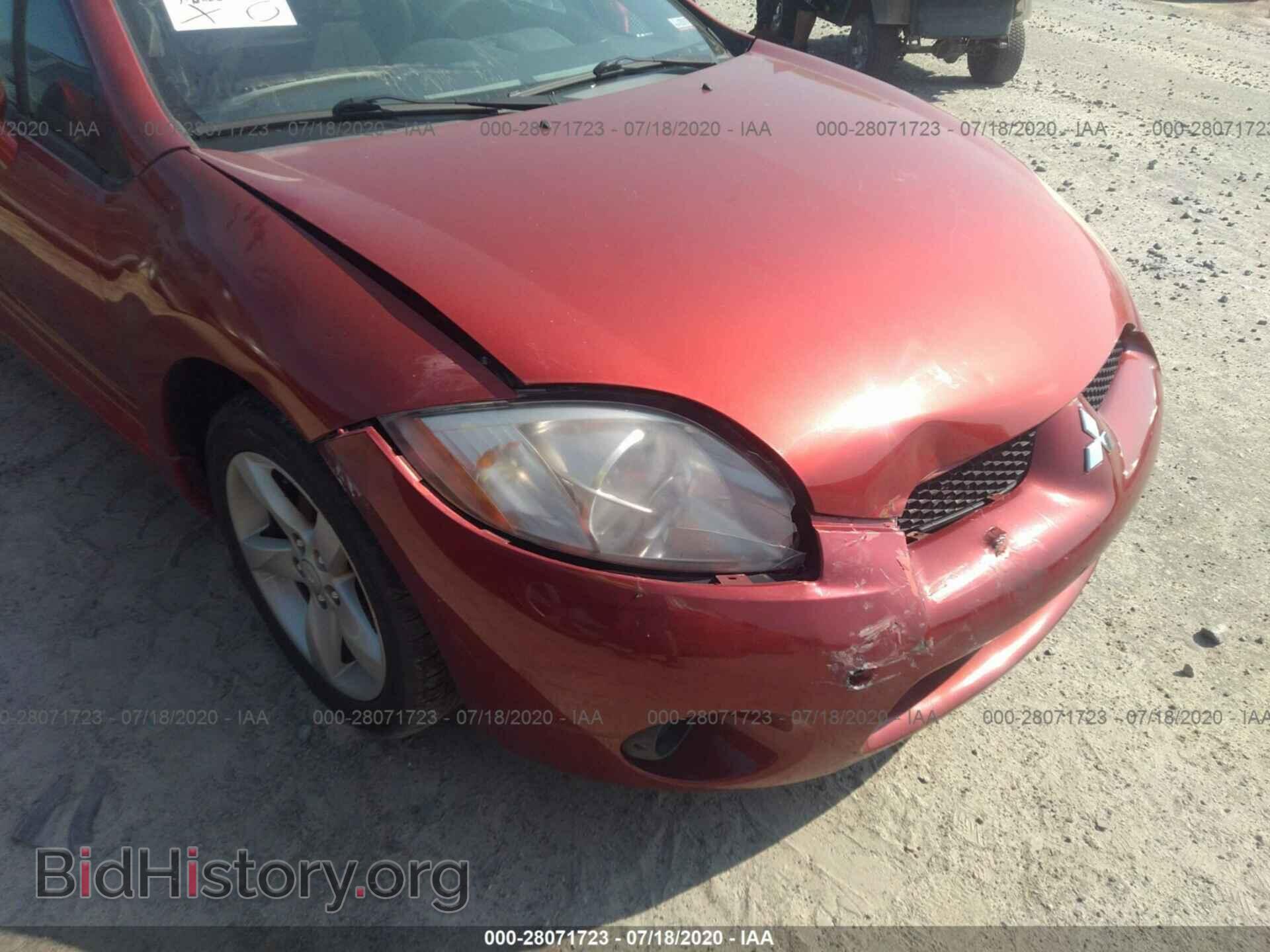 2008 MITSUBISHI ECLIPSE - VIN: 4A3AK24F78E040869 - Photo 6
