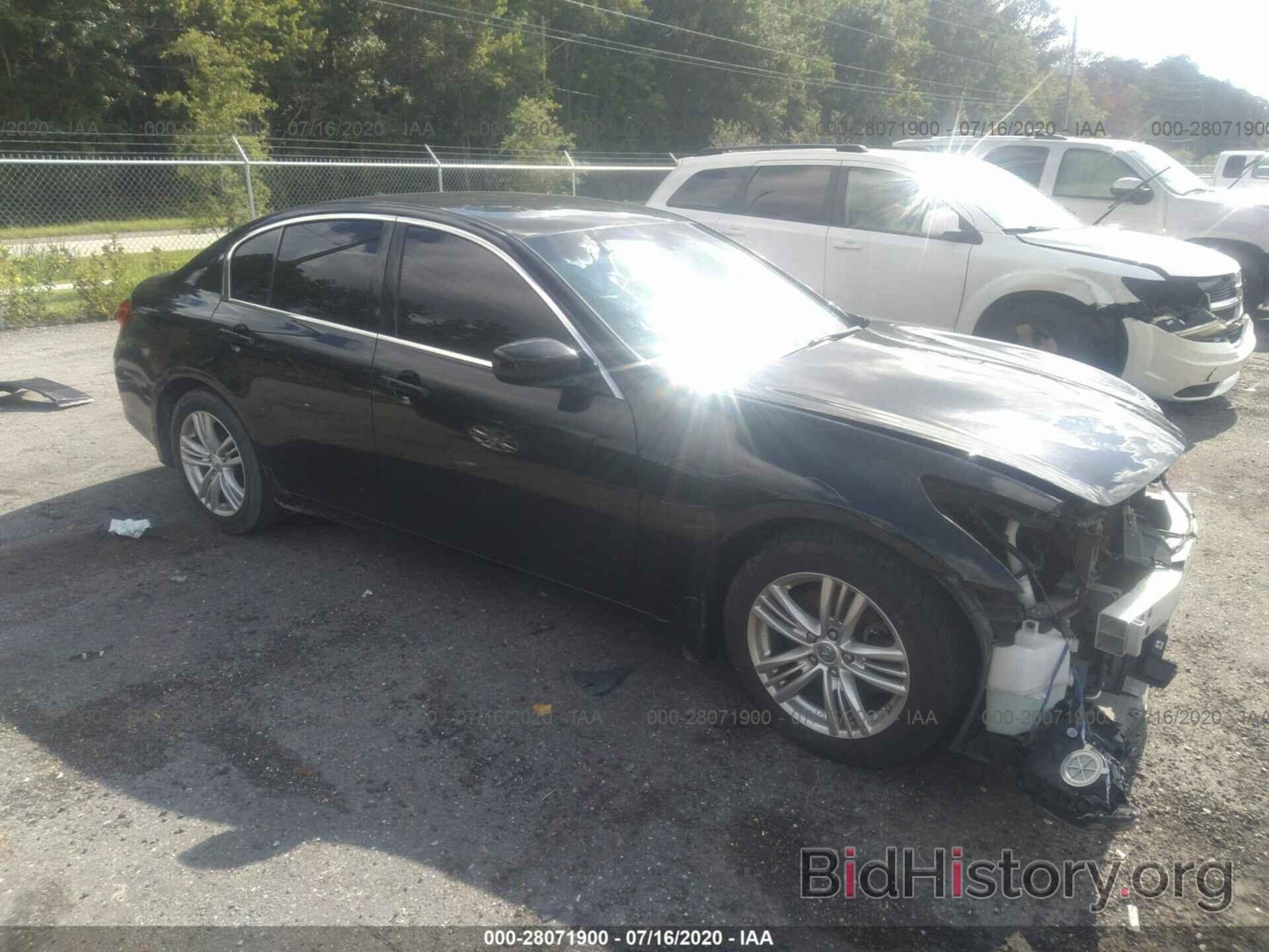 Photo JN1DV6AP7CM810355 - INFINITI G25 SEDAN 2012