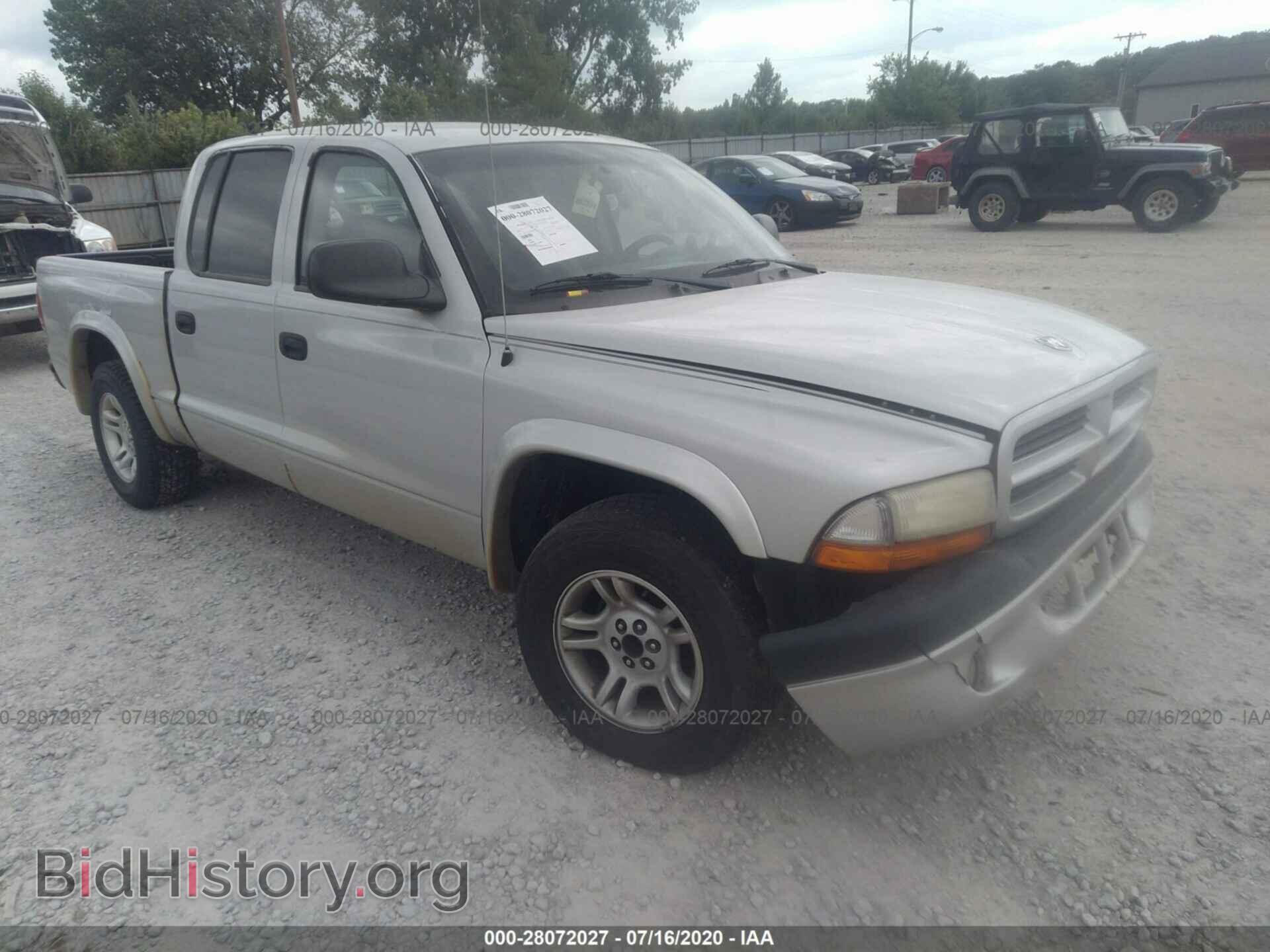 Фотография 1B7HL38X02S640536 - DODGE DAKOTA 2002