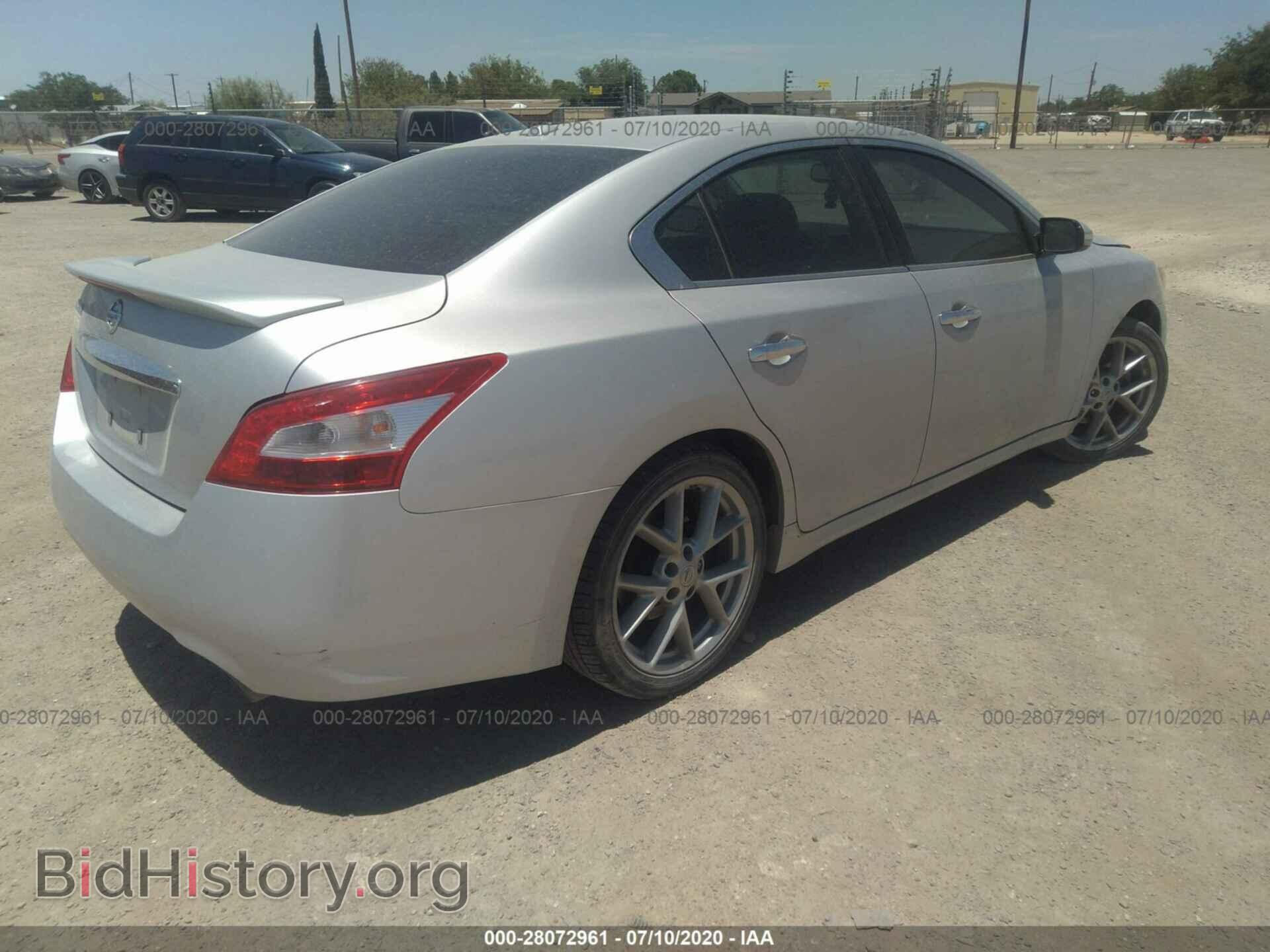 2011 NISSAN MAXIMA - VIN: 1N4AA5AP8BC805889 - Фото 4