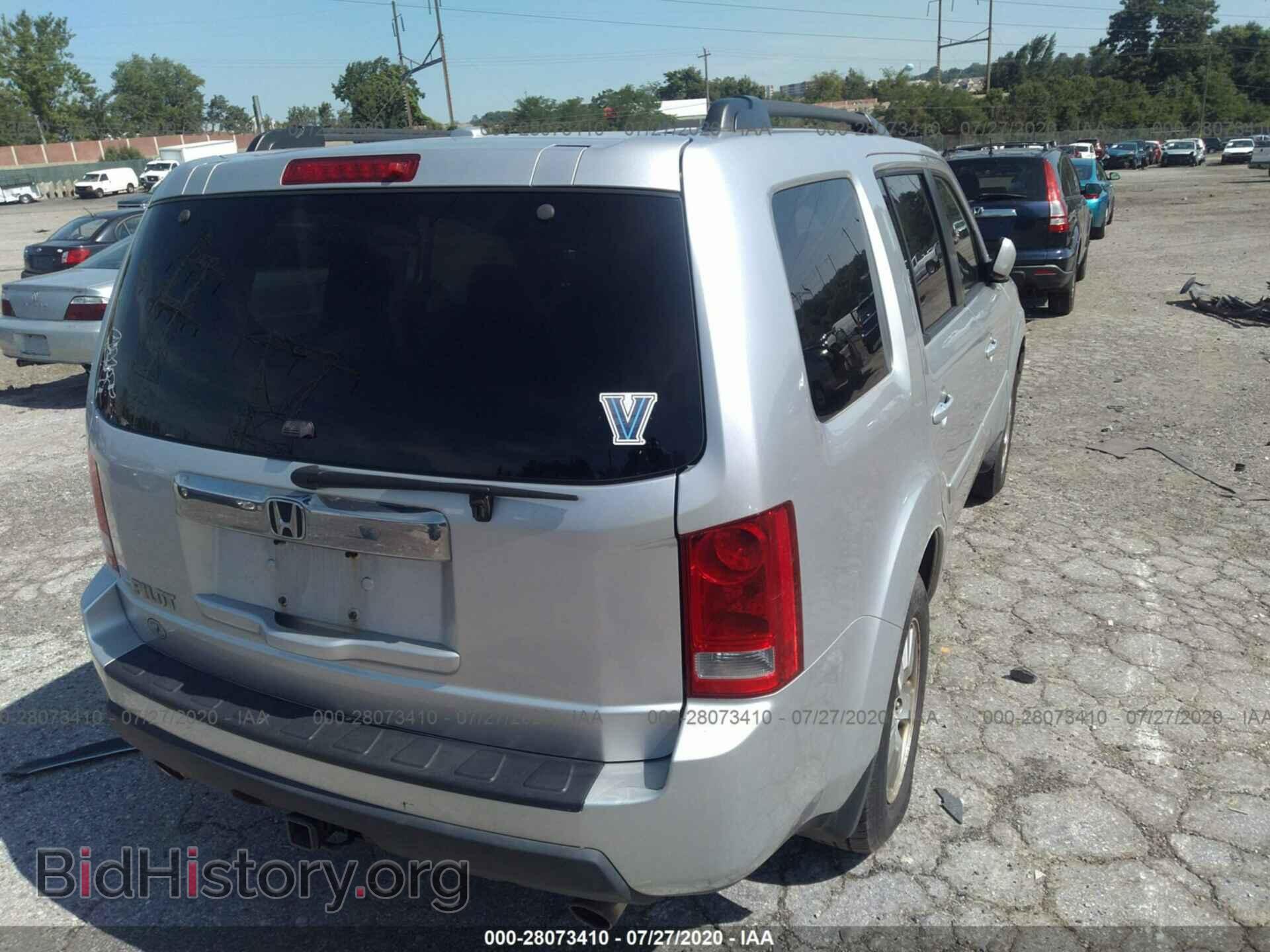 2009 HONDA PILOT - VIN: 5FNYF38429B009484 - Фото 4
