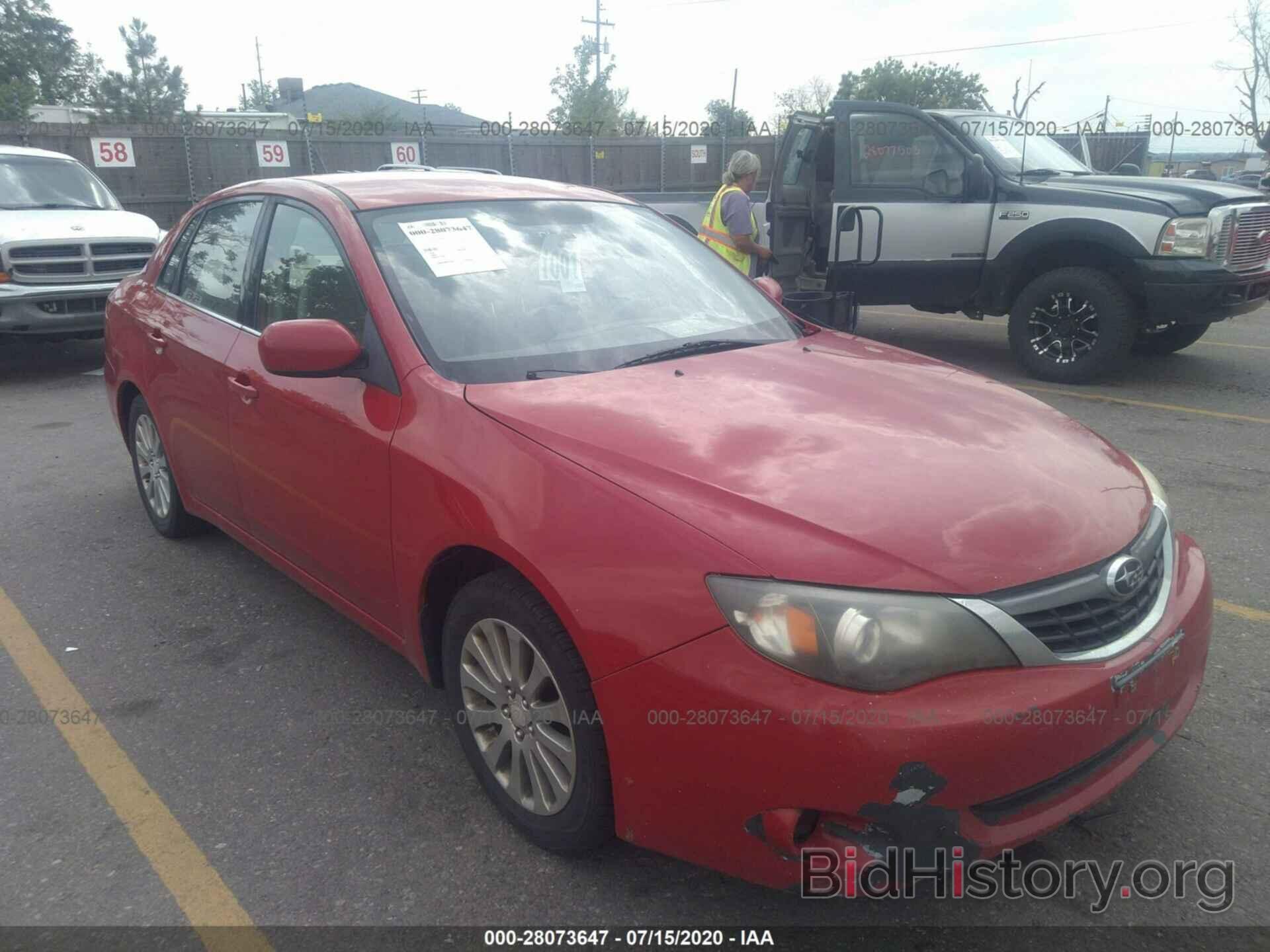 Photo JF1GE61638H513736 - SUBARU IMPREZA SEDAN 2008