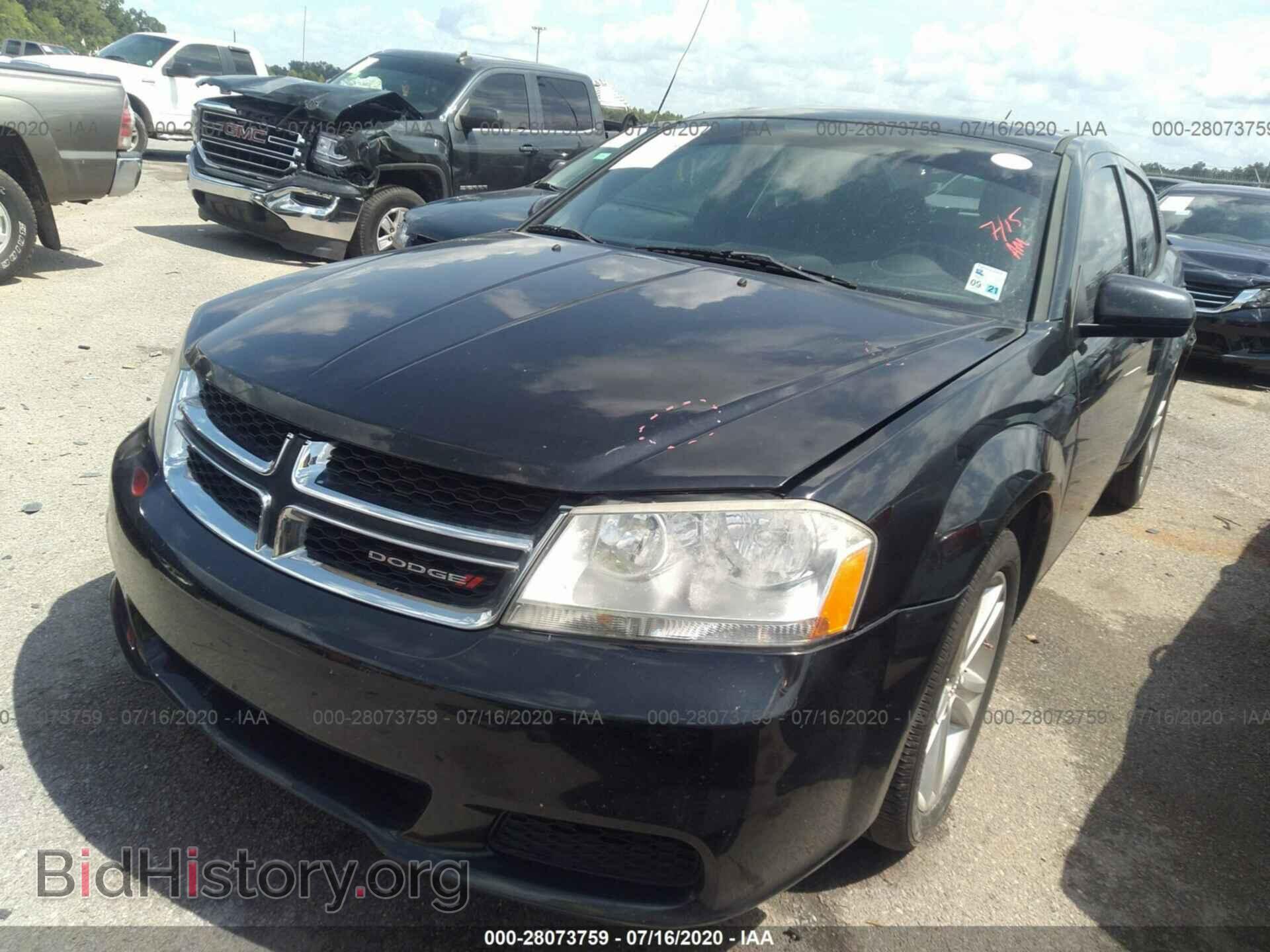 2012 DODGE AVENGER - VIN: 1C3CDZCB8CN253694 - Photo 2