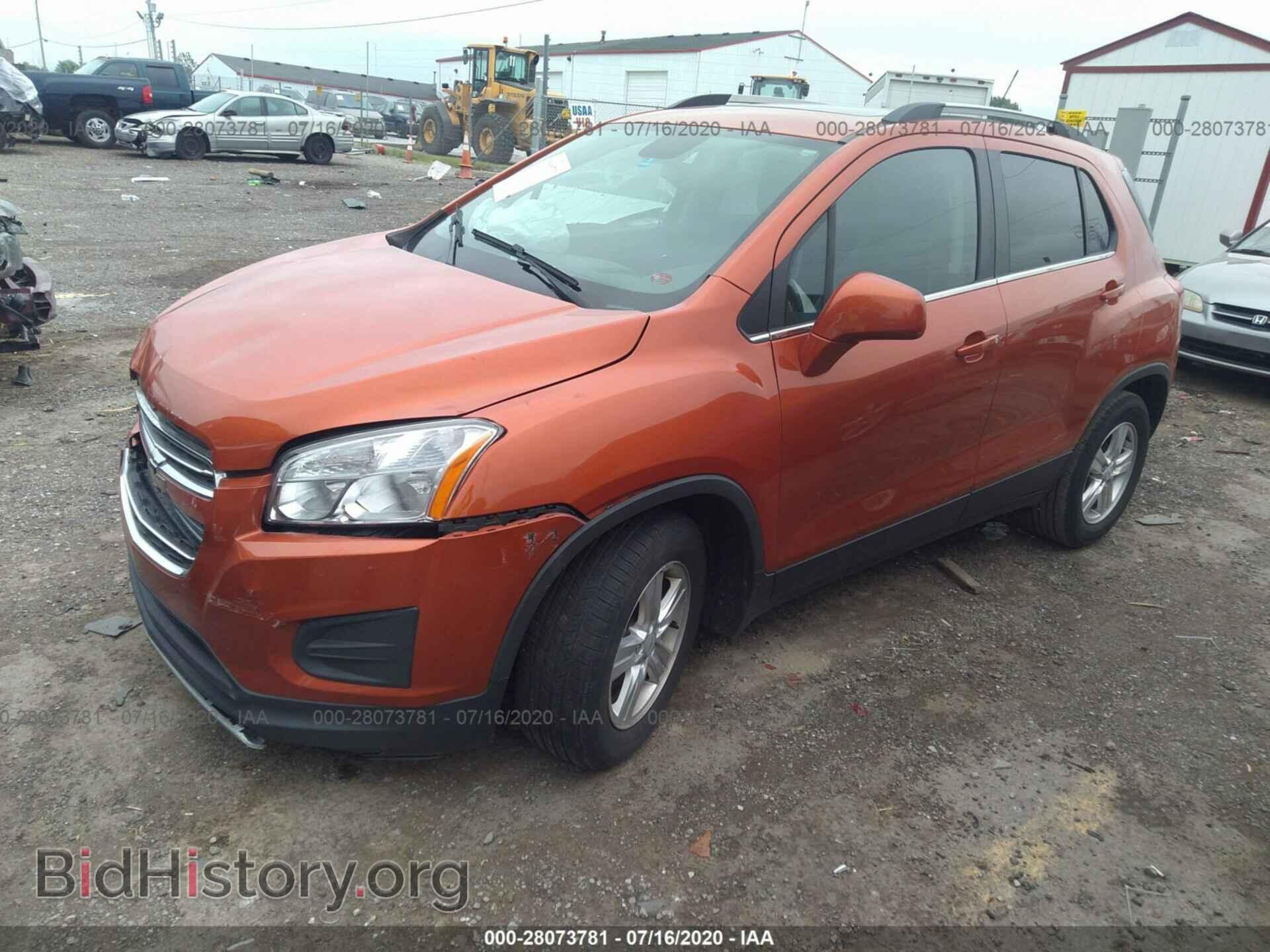 2015 CHEVROLET TRAX - VIN: KL7CJLSBXFB130615 - Фото 2