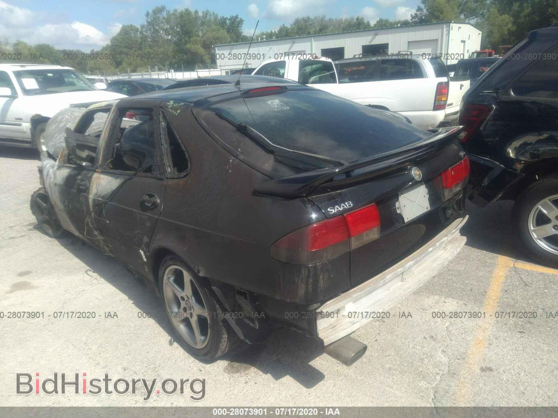 2000 SAAB 9-3 - VIN: YS3DP55G2Y7007947 - Фото 3