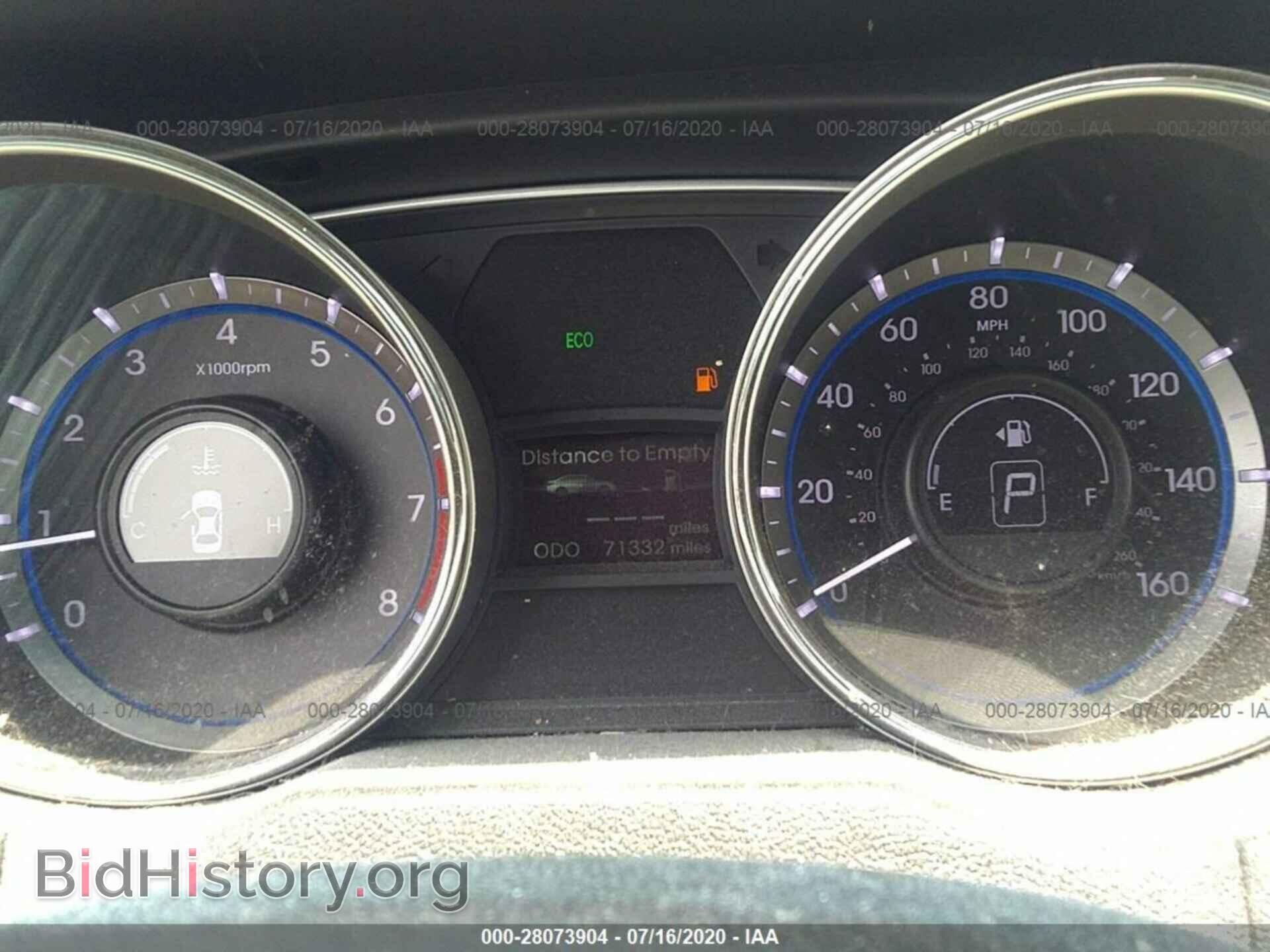 2014 HYUNDAI SONATA - VIN: 5NPEB4AC3EH897938 - Фото 7