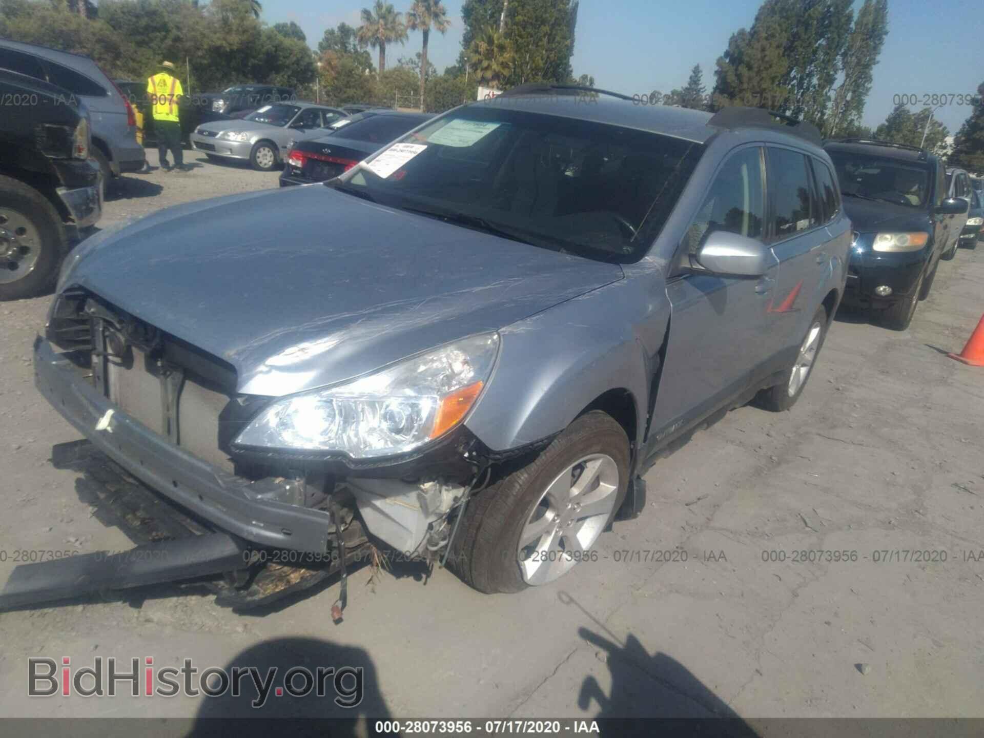 2014 SUBARU OUTBACK - VIN: 4S4BRBCC0E3320792 - Фото 2