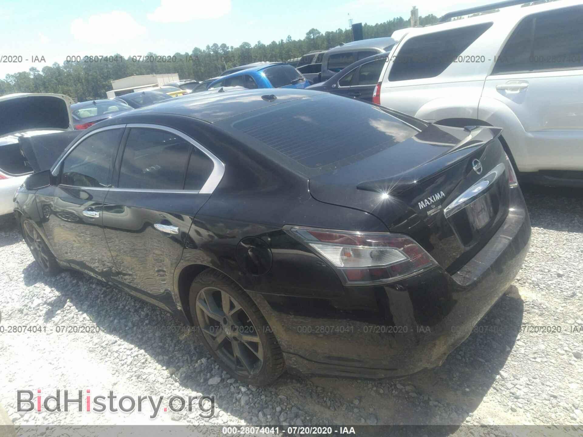 2014 NISSAN MAXIMA - VIN: 1N4AA5AP1EC475033 - Фото 3