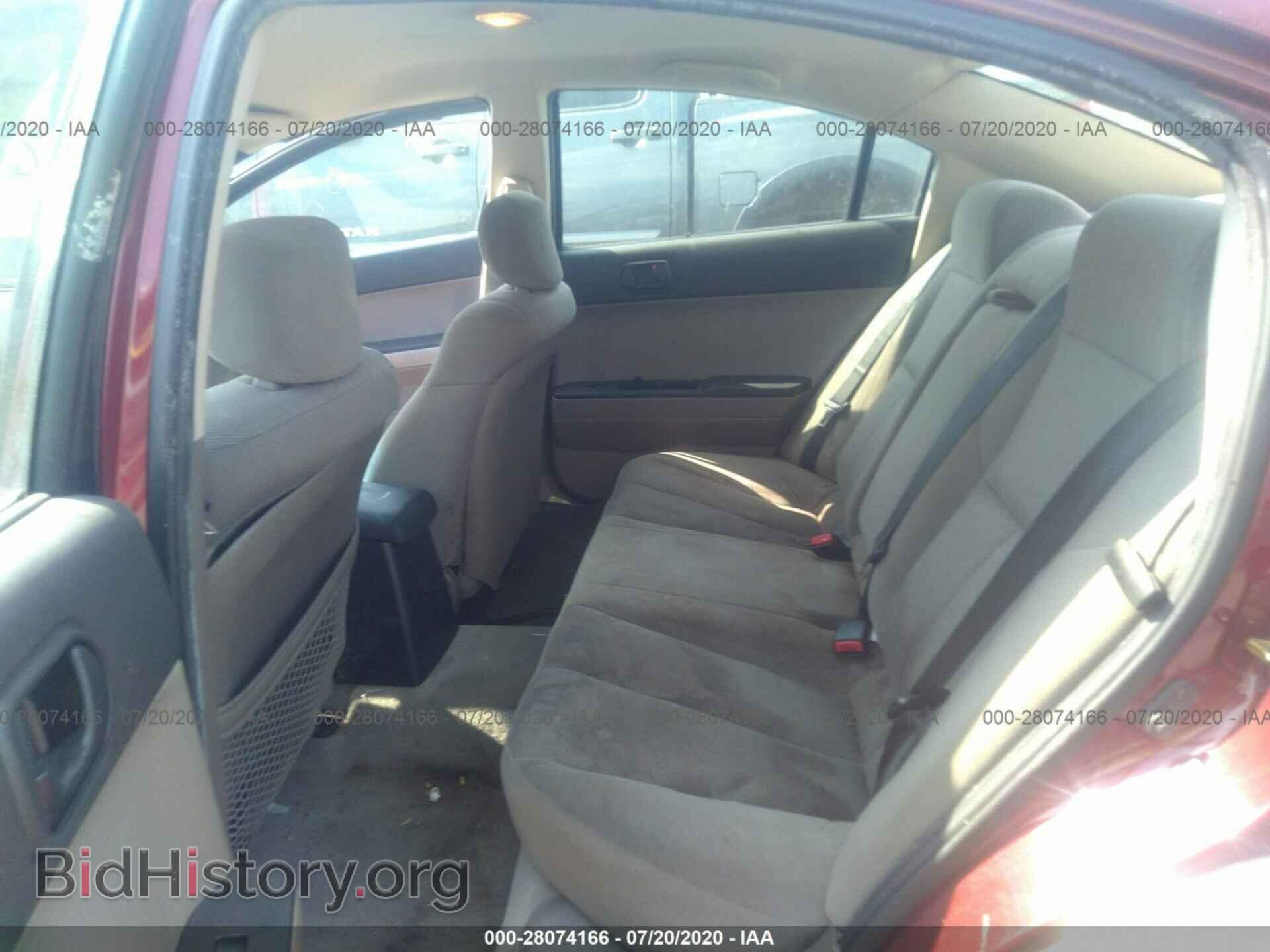 2005 MITSUBISHI GALANT - VIN: 4A3AB36S05E061784 - Фото 8