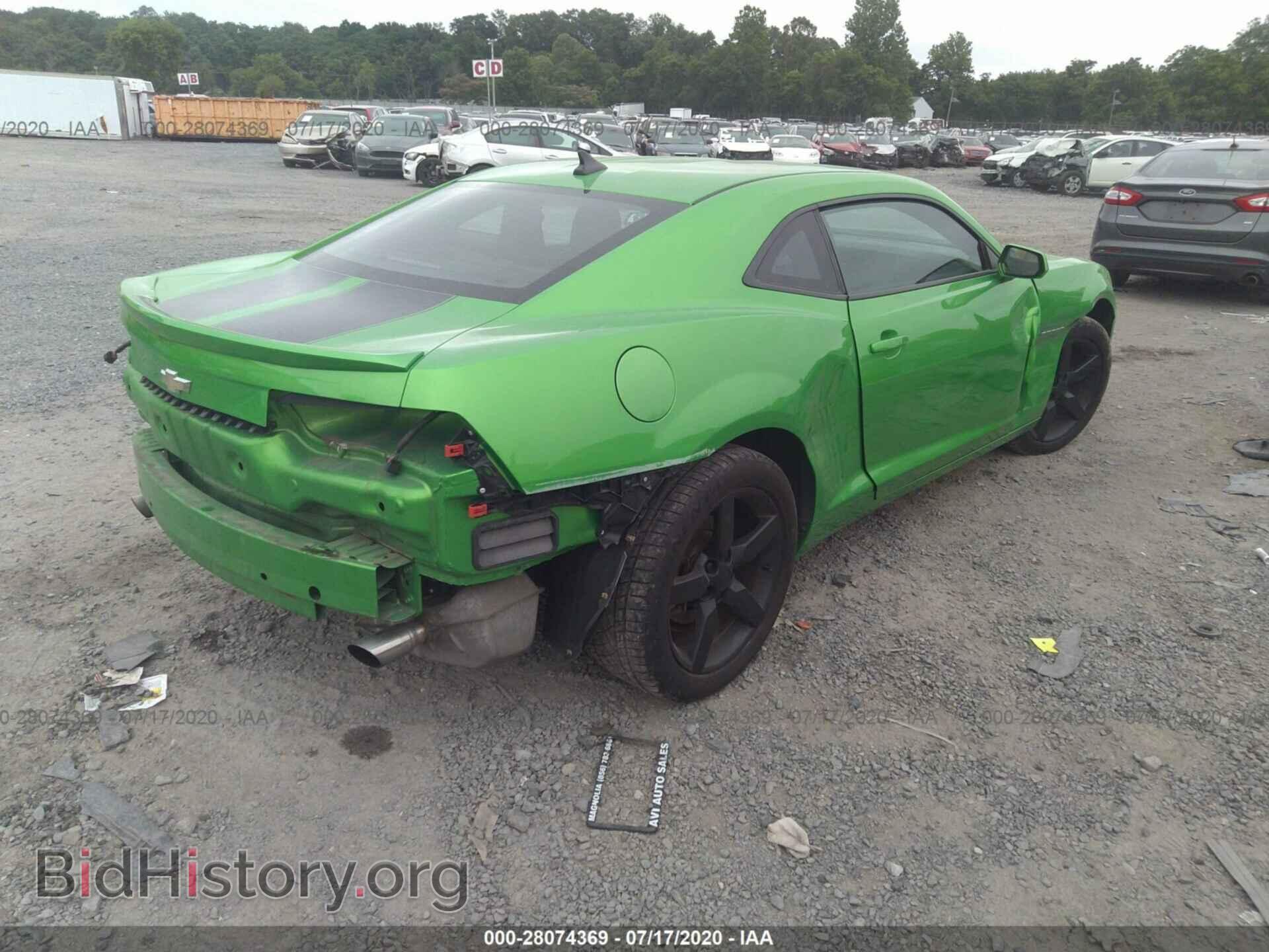 2010 CHEVROLET CAMARO - VIN: 2G1FB1EV8A9202342 - Фото 4
