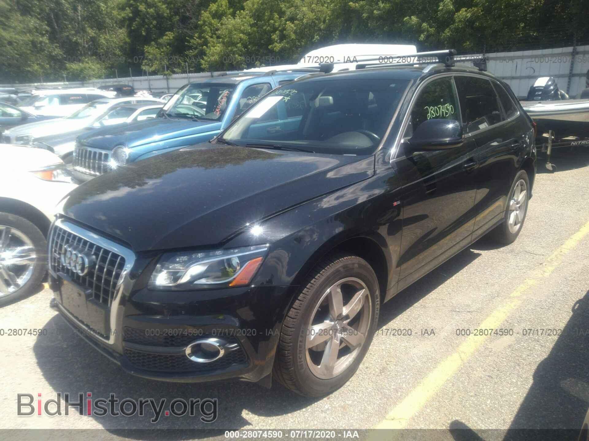 2012 AUDI Q5 - VIN: WA1DKAFP9CA076640 - Фото 2