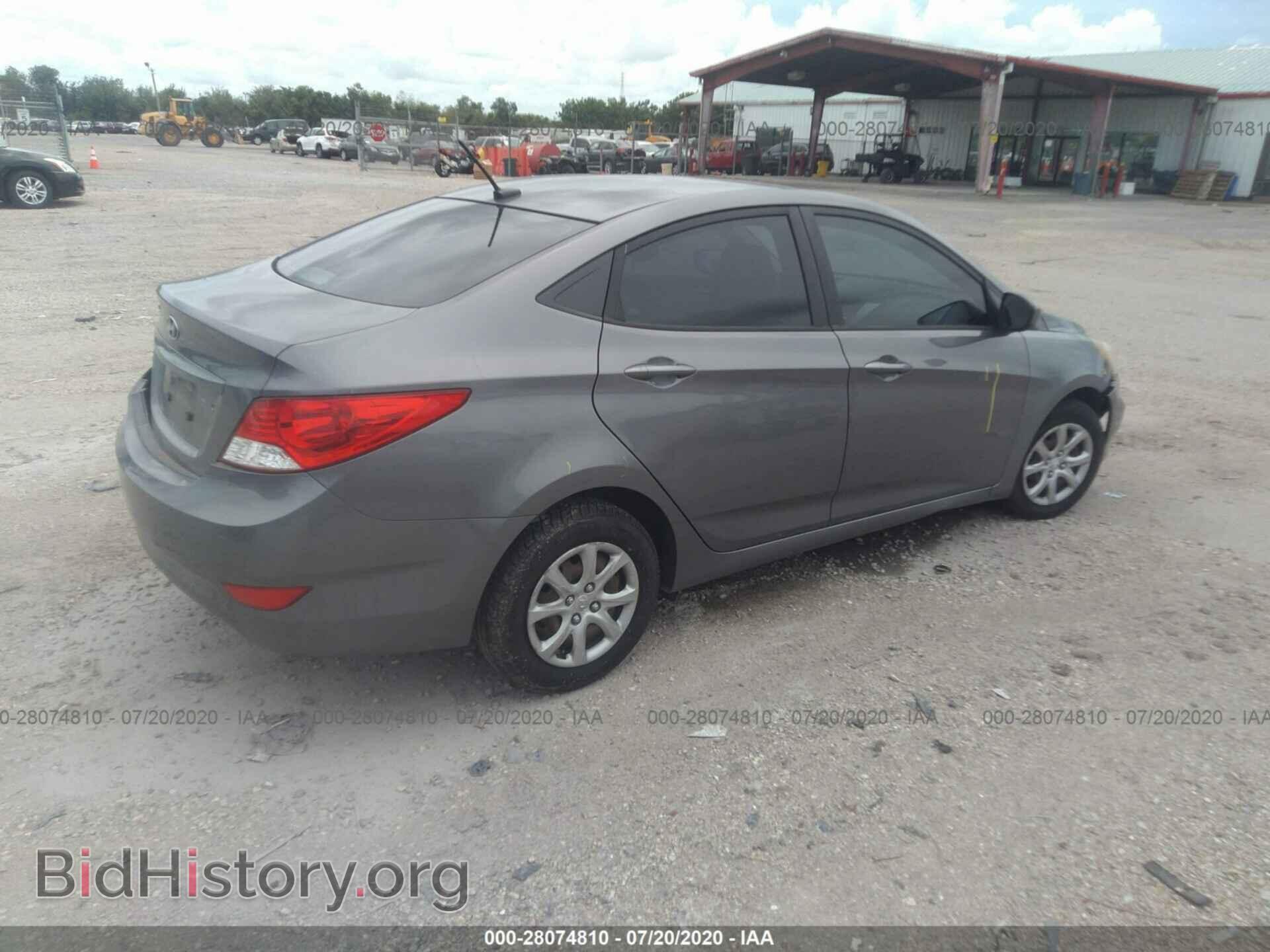 2014 HYUNDAI ACCENT - VIN: KMHCT4AE1EU667189 - Фото 4