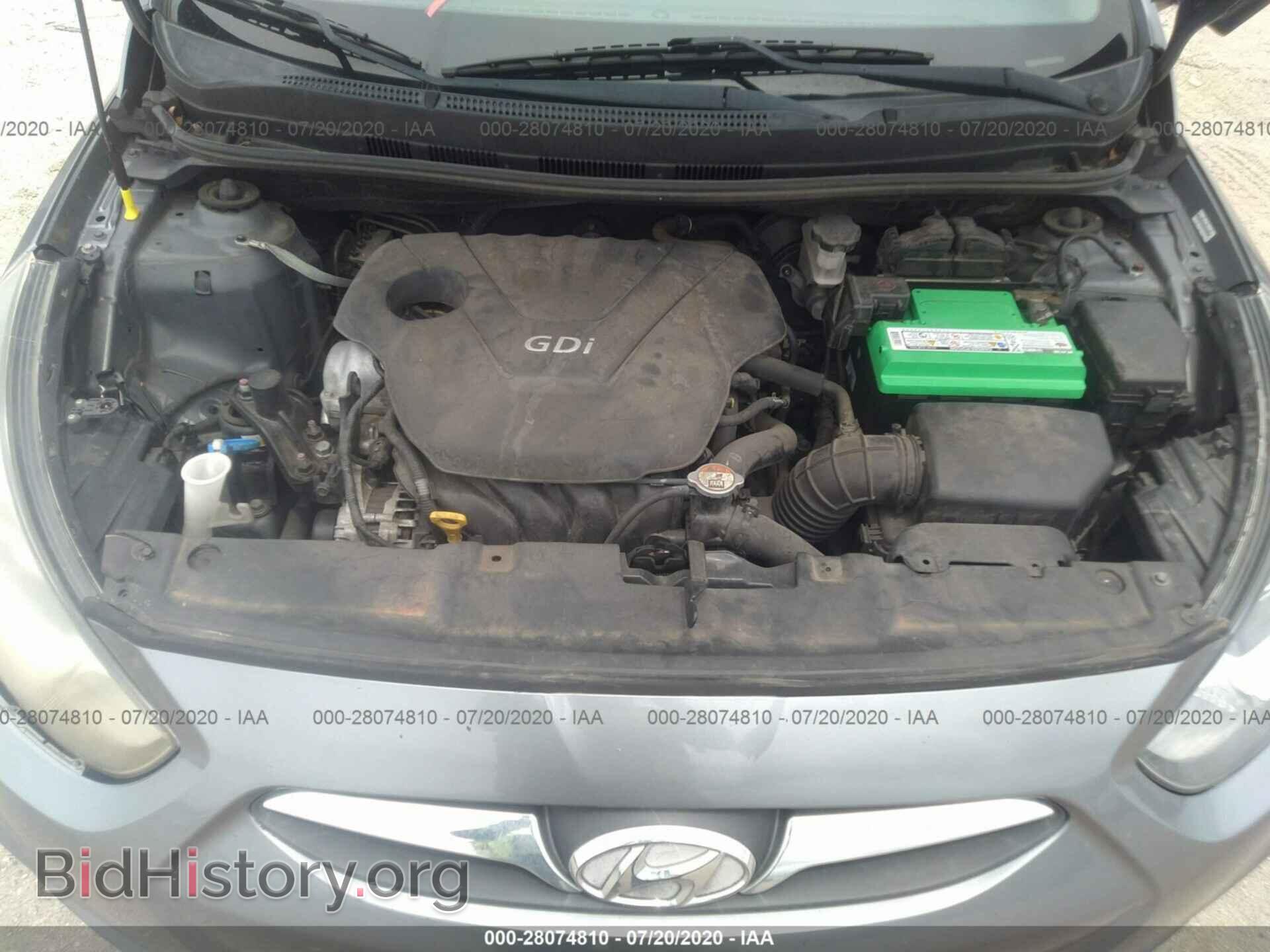 2014 HYUNDAI ACCENT - VIN: KMHCT4AE1EU667189 - Фото 10