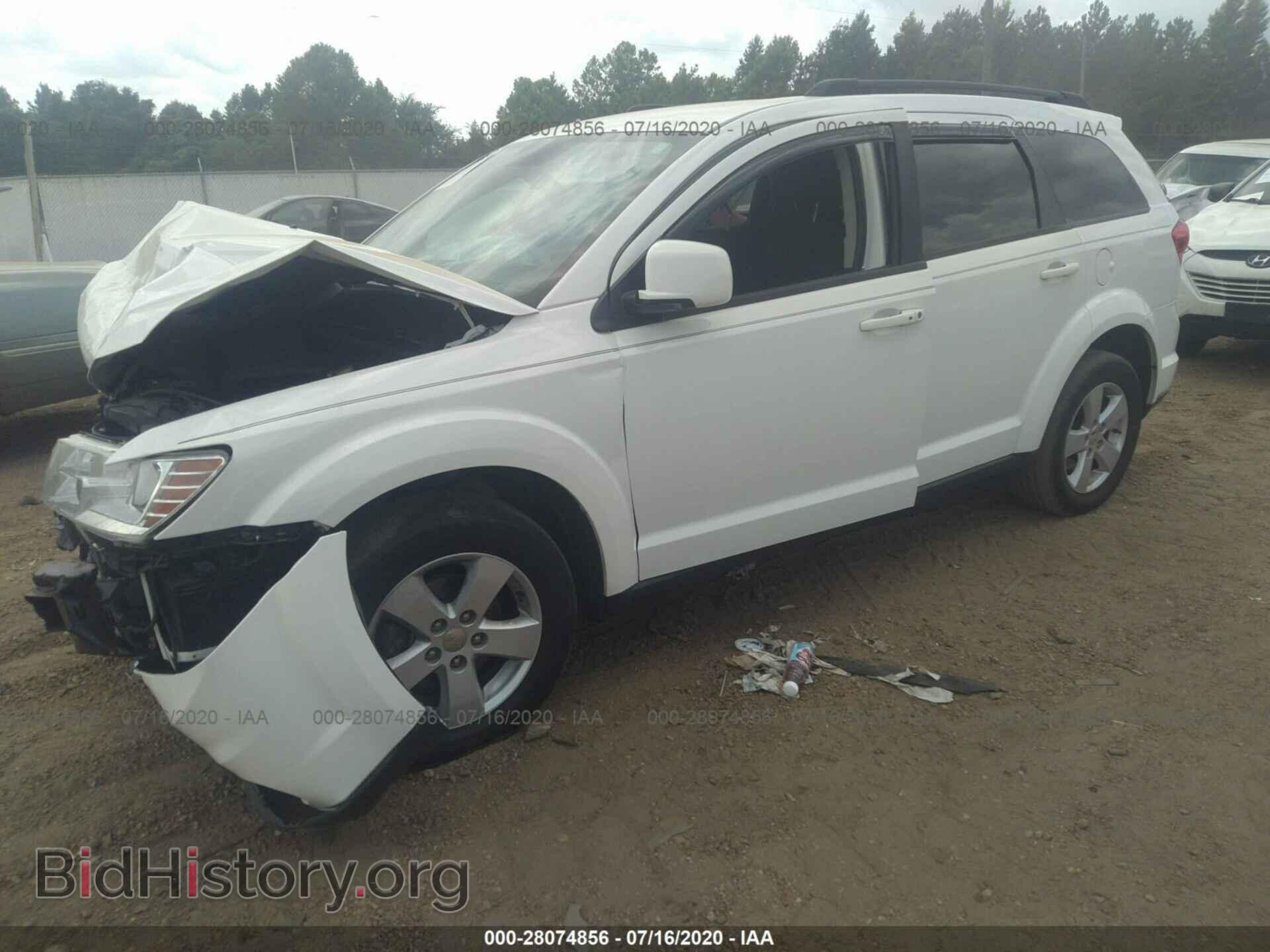 2012 DODGE JOURNEY - VIN: 3C4PDCBG8CT150640 - Фото 2