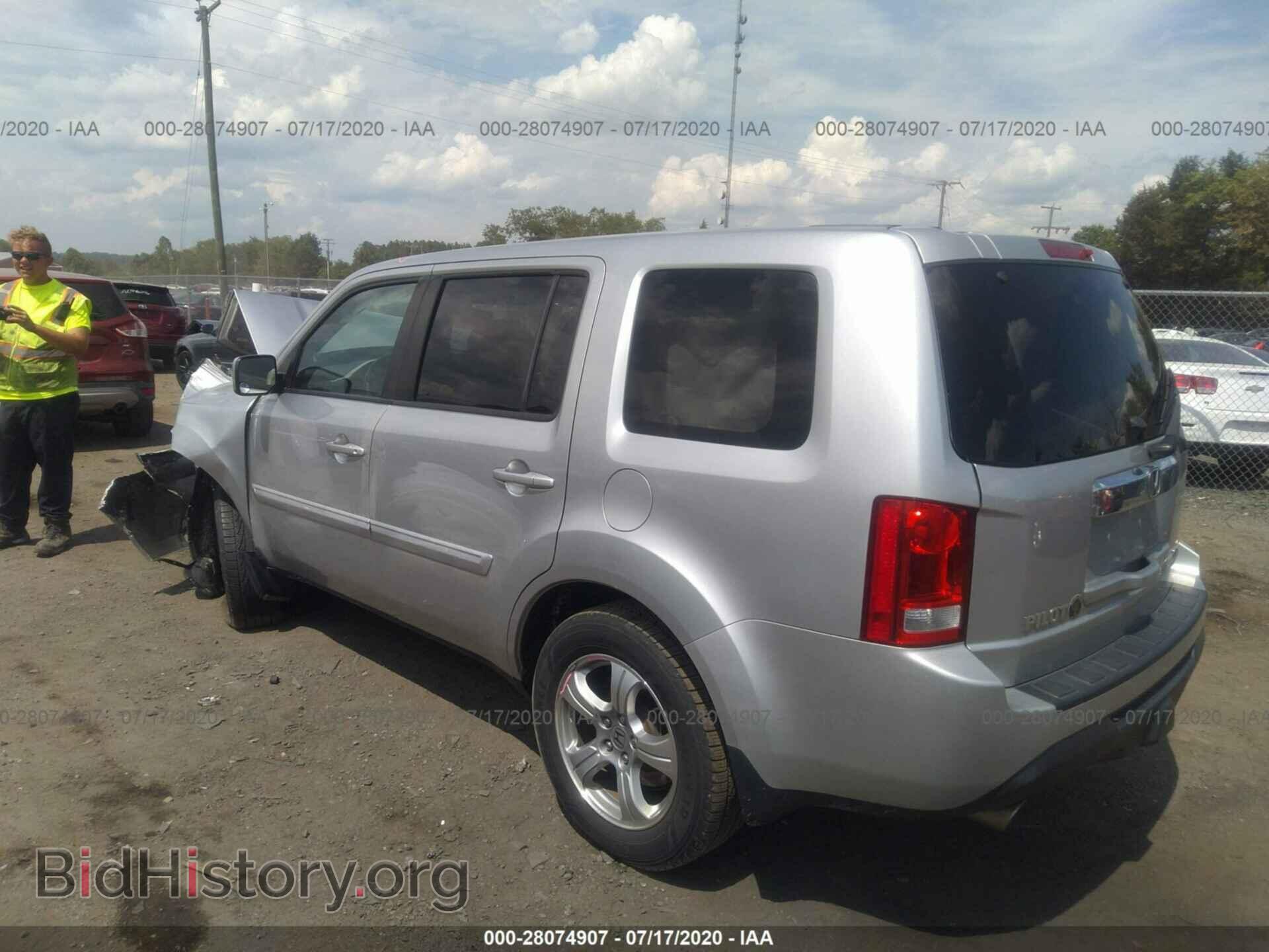 2013 HONDA PILOT - VIN: 5FNYF4H69DB012026 - Фото 3