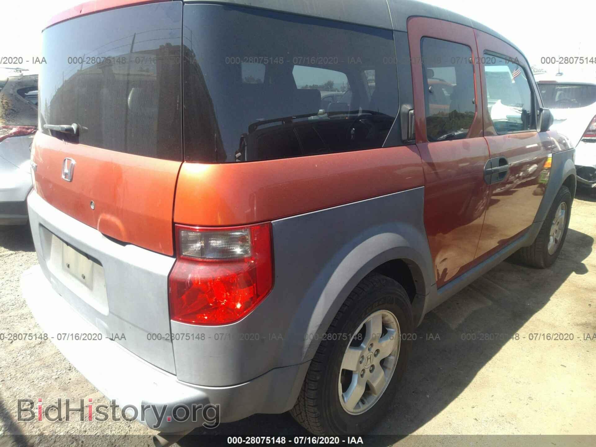 2003 HONDA ELEMENT - VIN: 5J6YH185X3L005060 - Фото 4