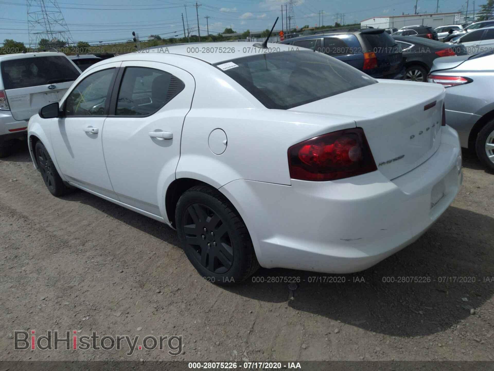 2014 DODGE AVENGER - VIN: 1C3CDZAB2EN169652 - Фото 3