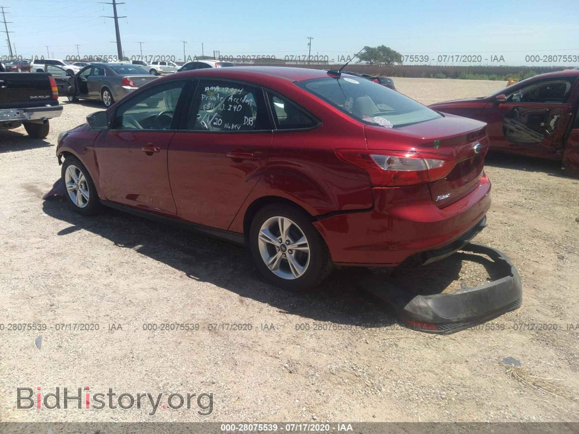 2014 FORD FOCUS - VIN: 1FADP3F22EL155684 - Фото 3