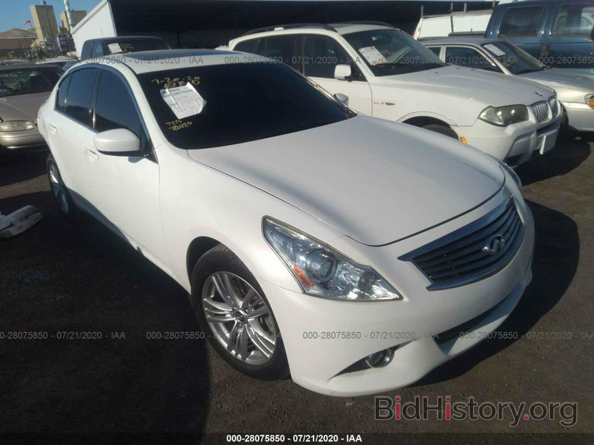 Photo JN1CV6AR5CM977567 - INFINITI G37 SEDAN 2012