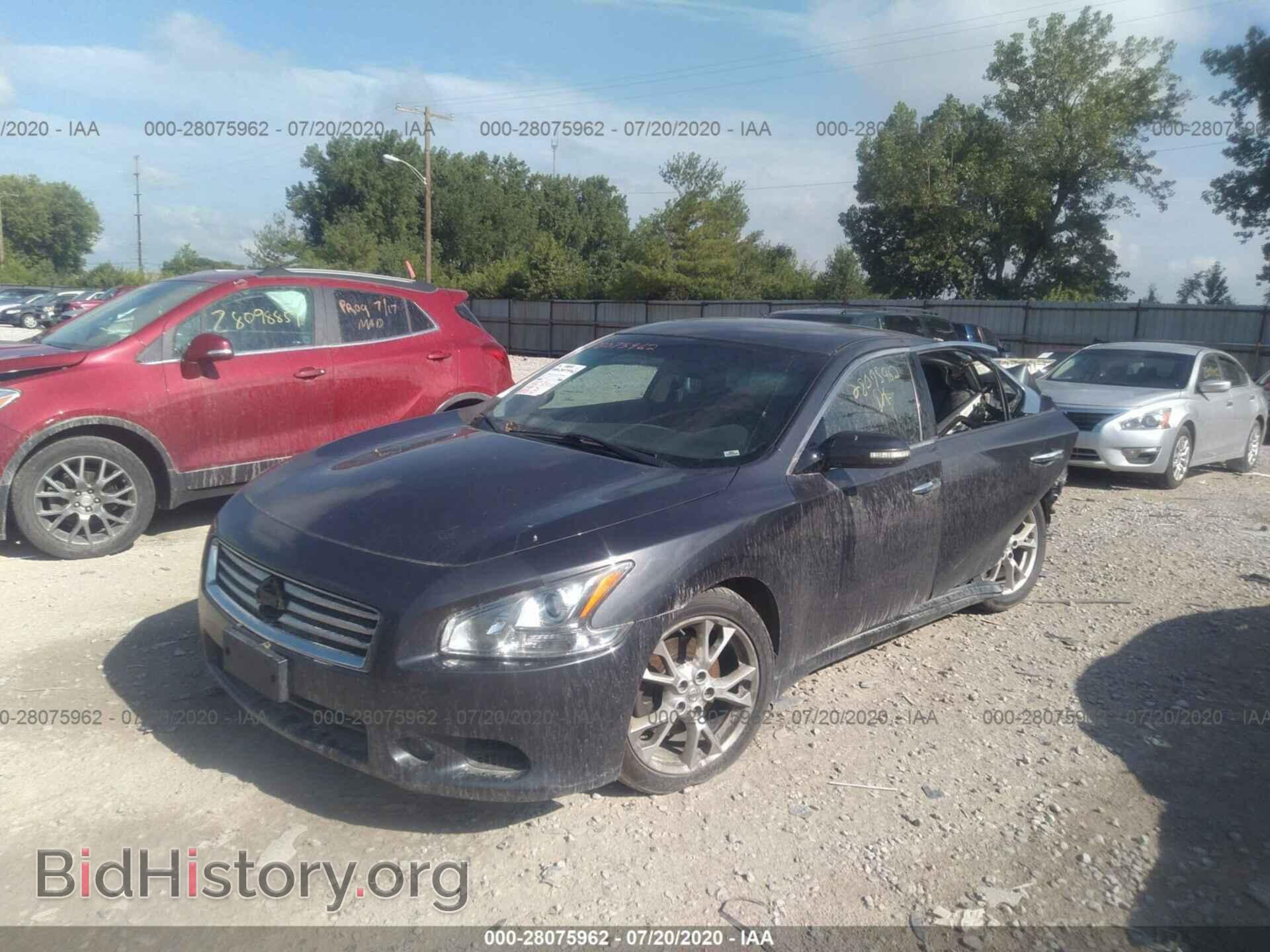 2013 NISSAN MAXIMA - VIN: 1N4AA5AP3DC823042 - Фото 2
