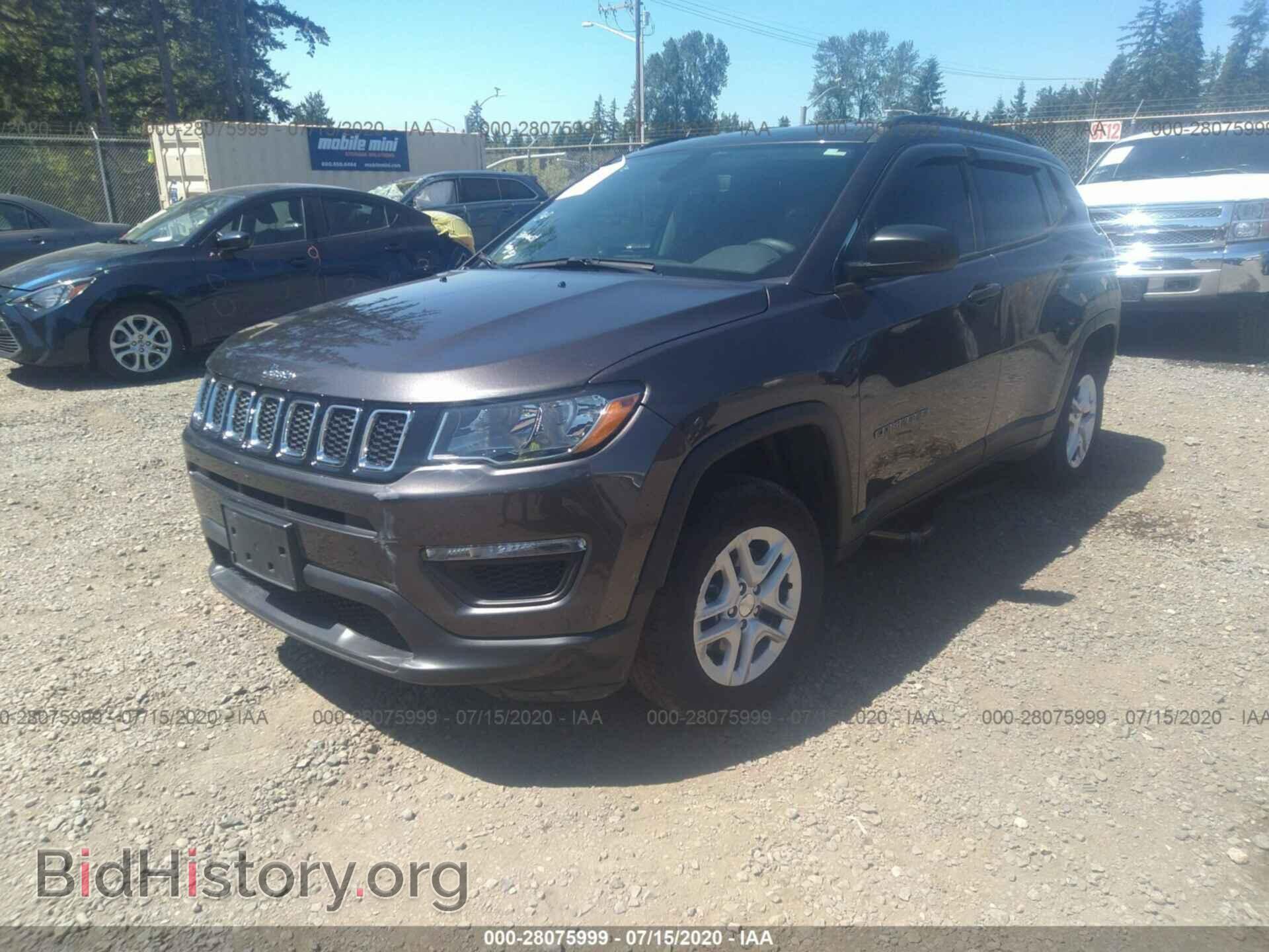 2019 JEEP COMPASS - VIN: 3C4NJDAB2KT813968 - Фото 2