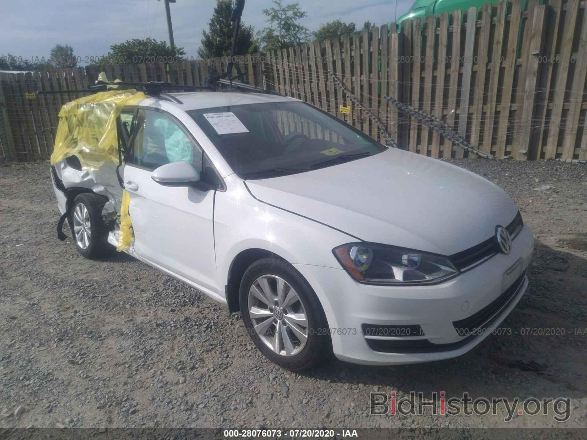 Photo 3VWA17AU0HM503657 - VOLKSWAGEN GOLF SPORTWAGEN 2017