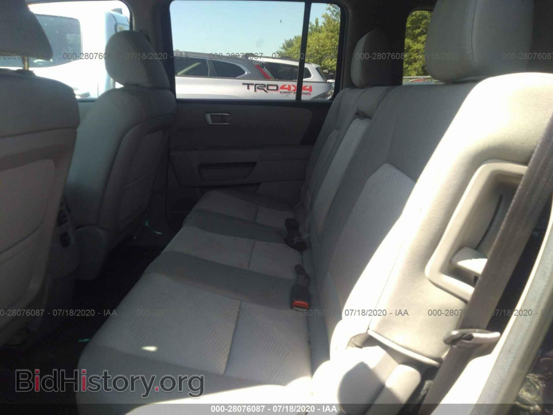 2012 HONDA PILOT - VIN: 5FNYF4H29CB057883 - Фото 8