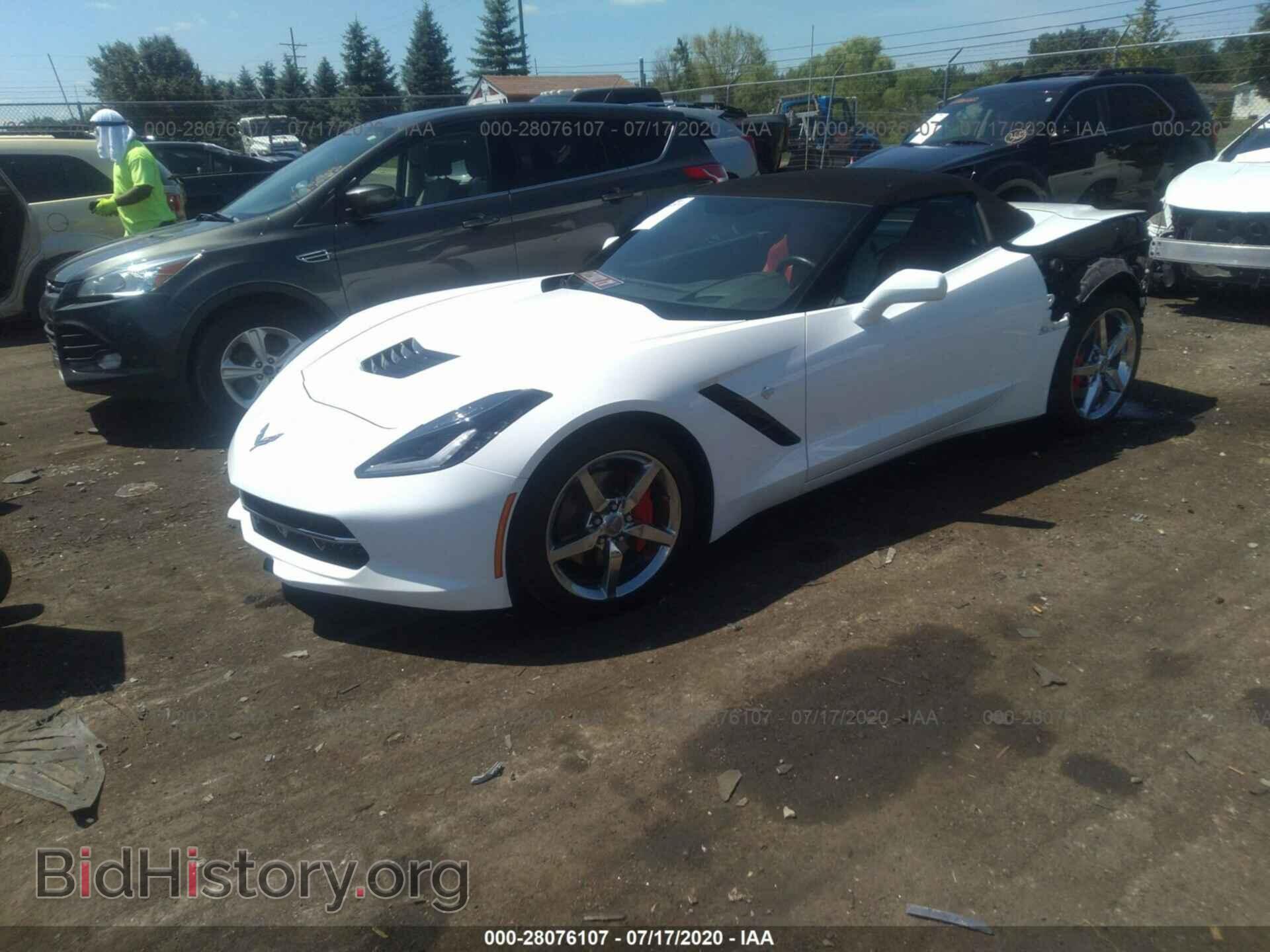 2014 CHEVROLET CORVETTE STINGRAY - VIN: 1G1YD3D75E5130147 - Фото 2