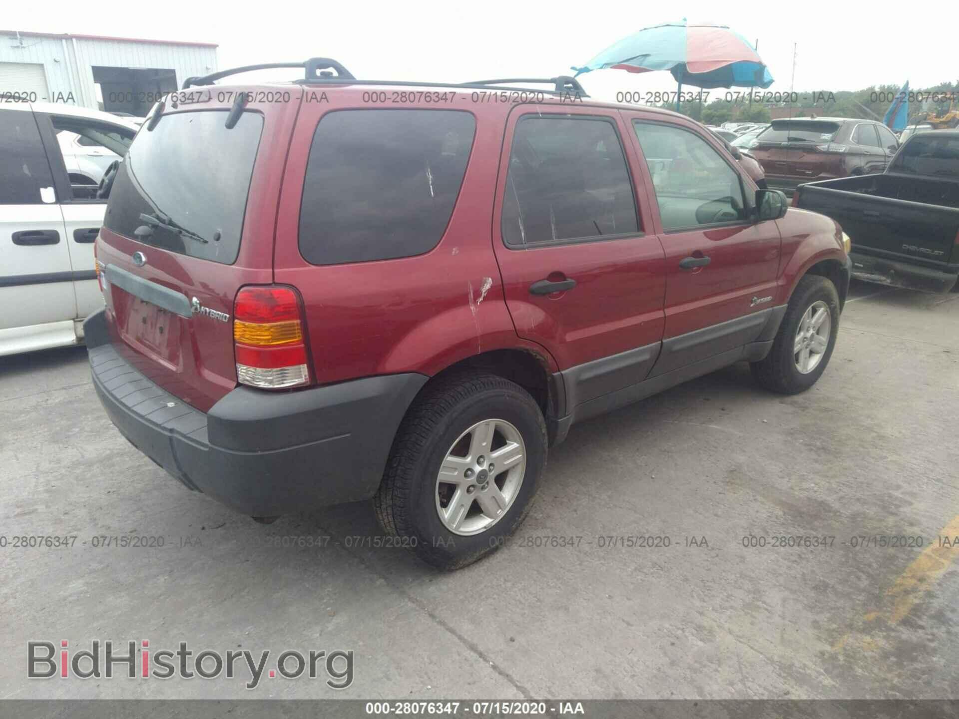 2005 FORD ESCAPE - VIN: 1FMCU96H85KD91005 - Фото 4