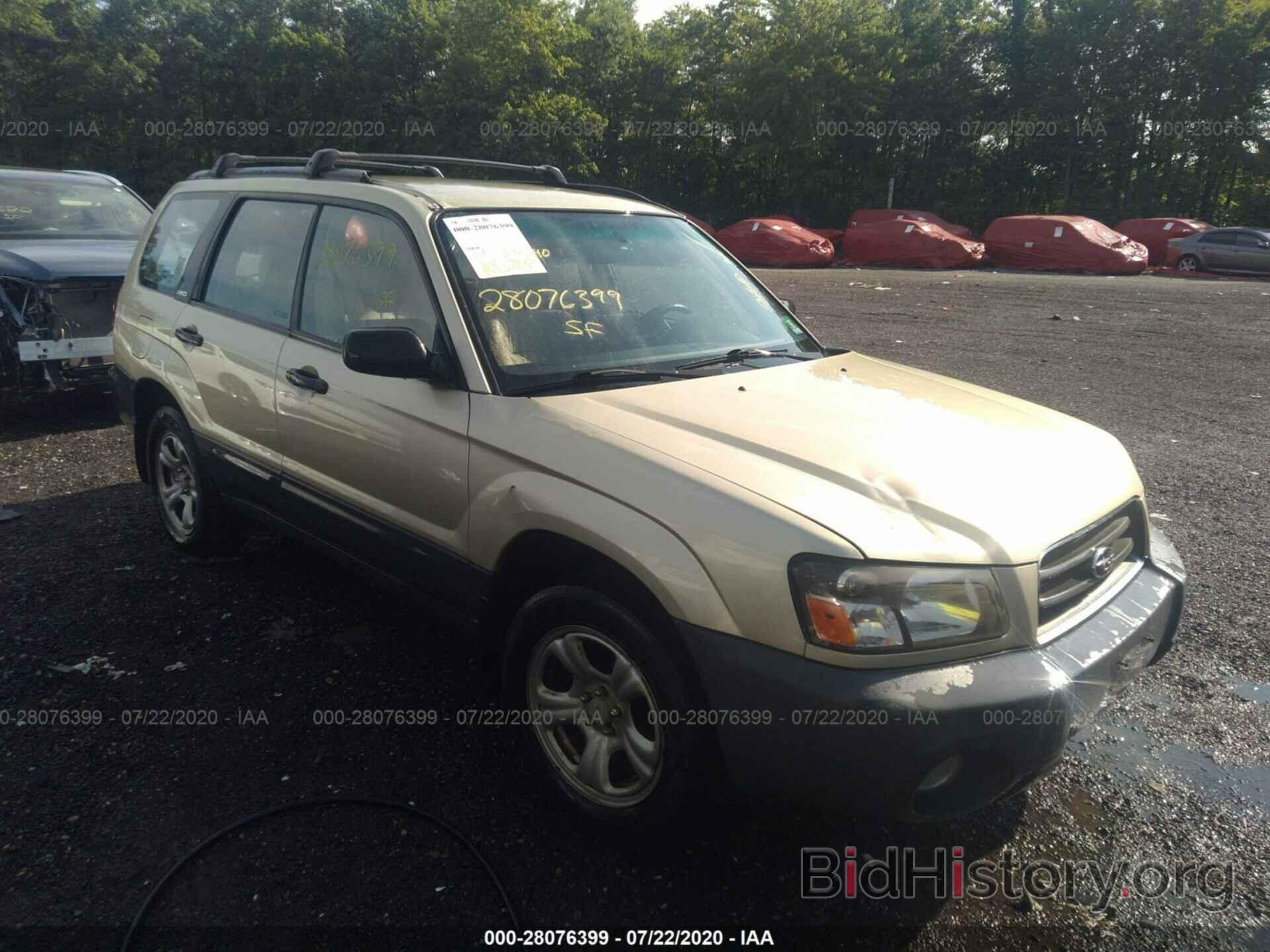 Photo JF1SG63633H750415 - SUBARU FORESTER 2003