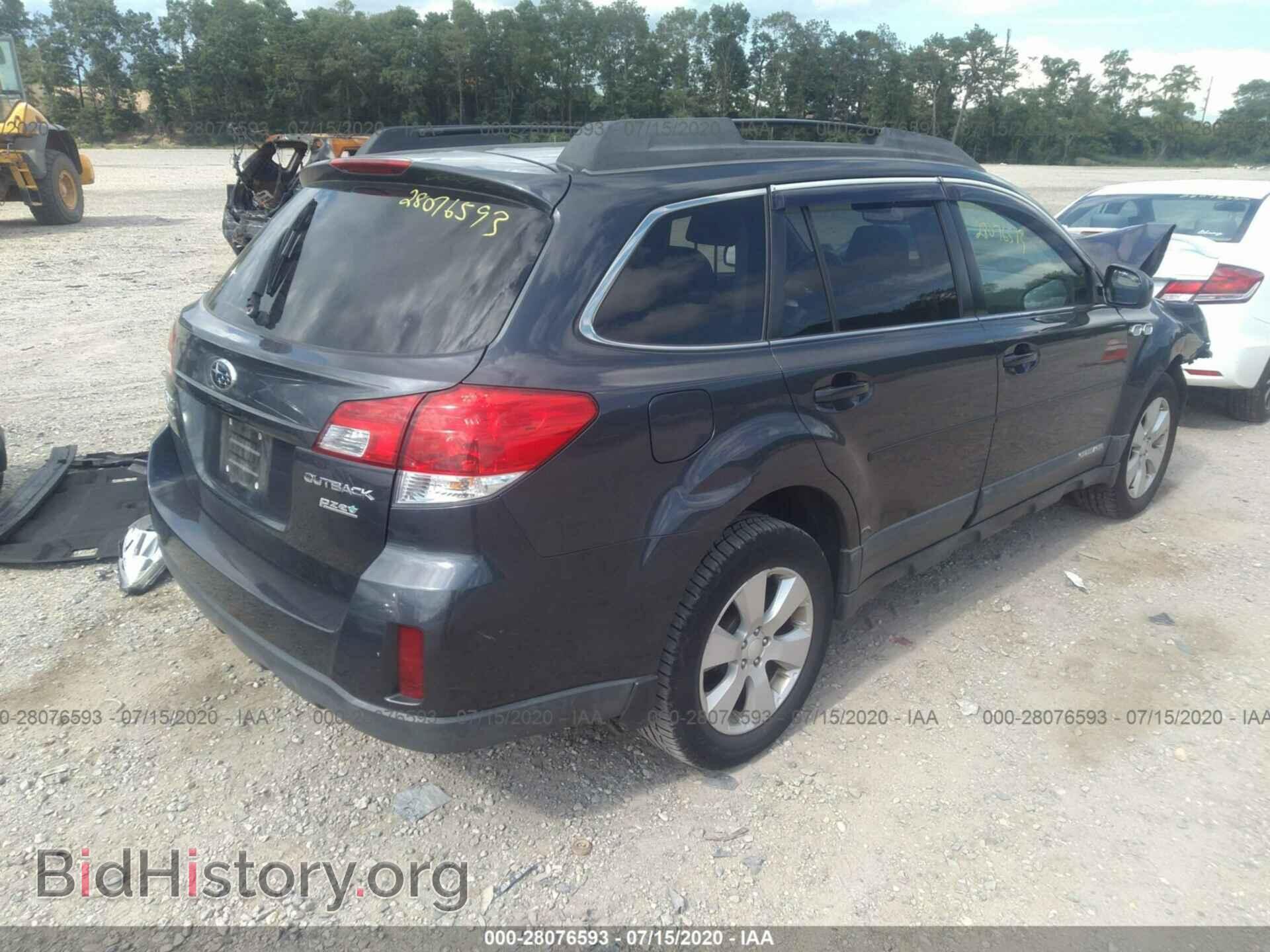 2011 SUBARU OUTBACK - VIN: 4S4BRBGC9B3363937 - Фото 4