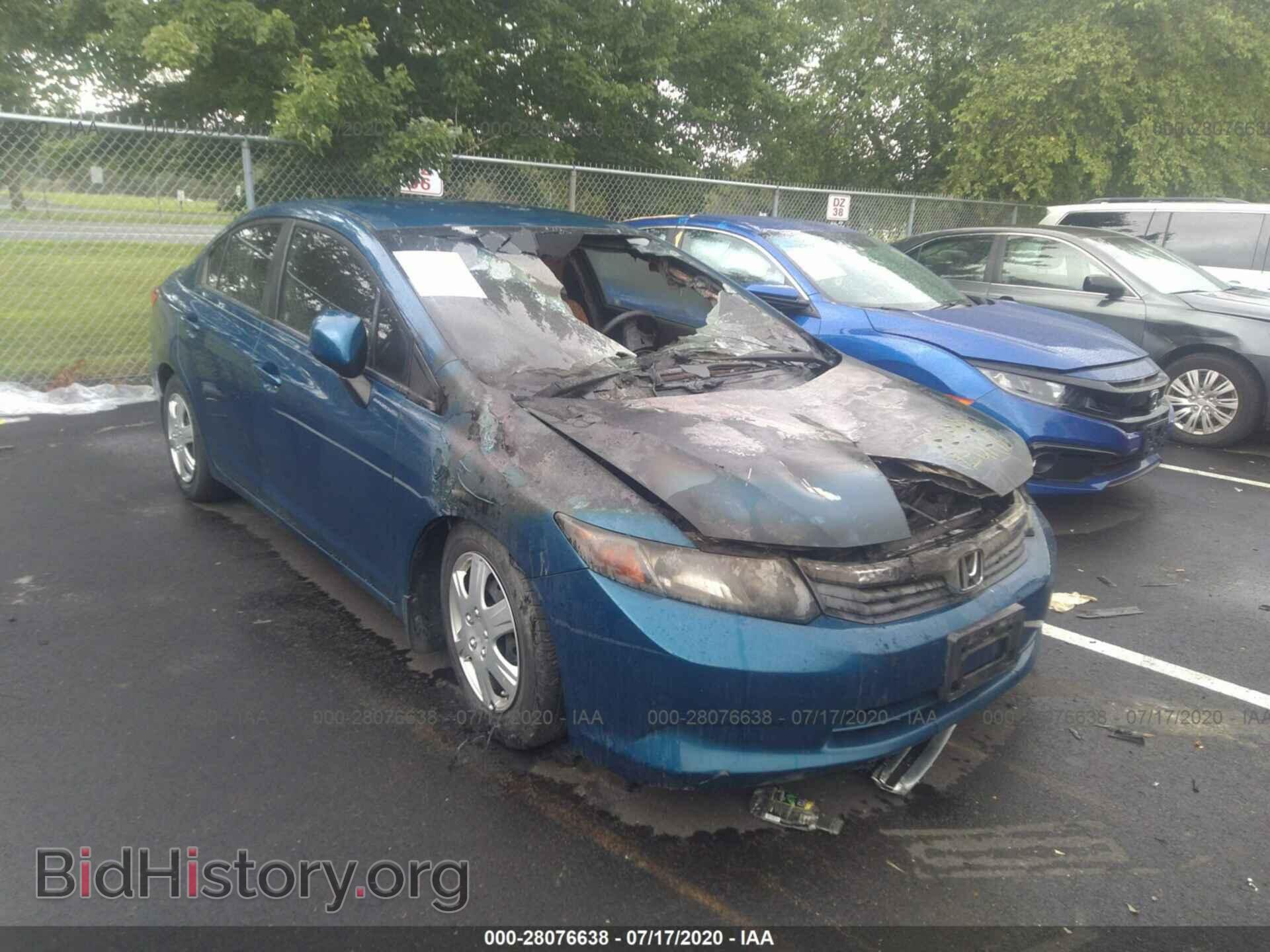 Фотография 2HGFB2F53CH538535 - HONDA CIVIC SDN 2012