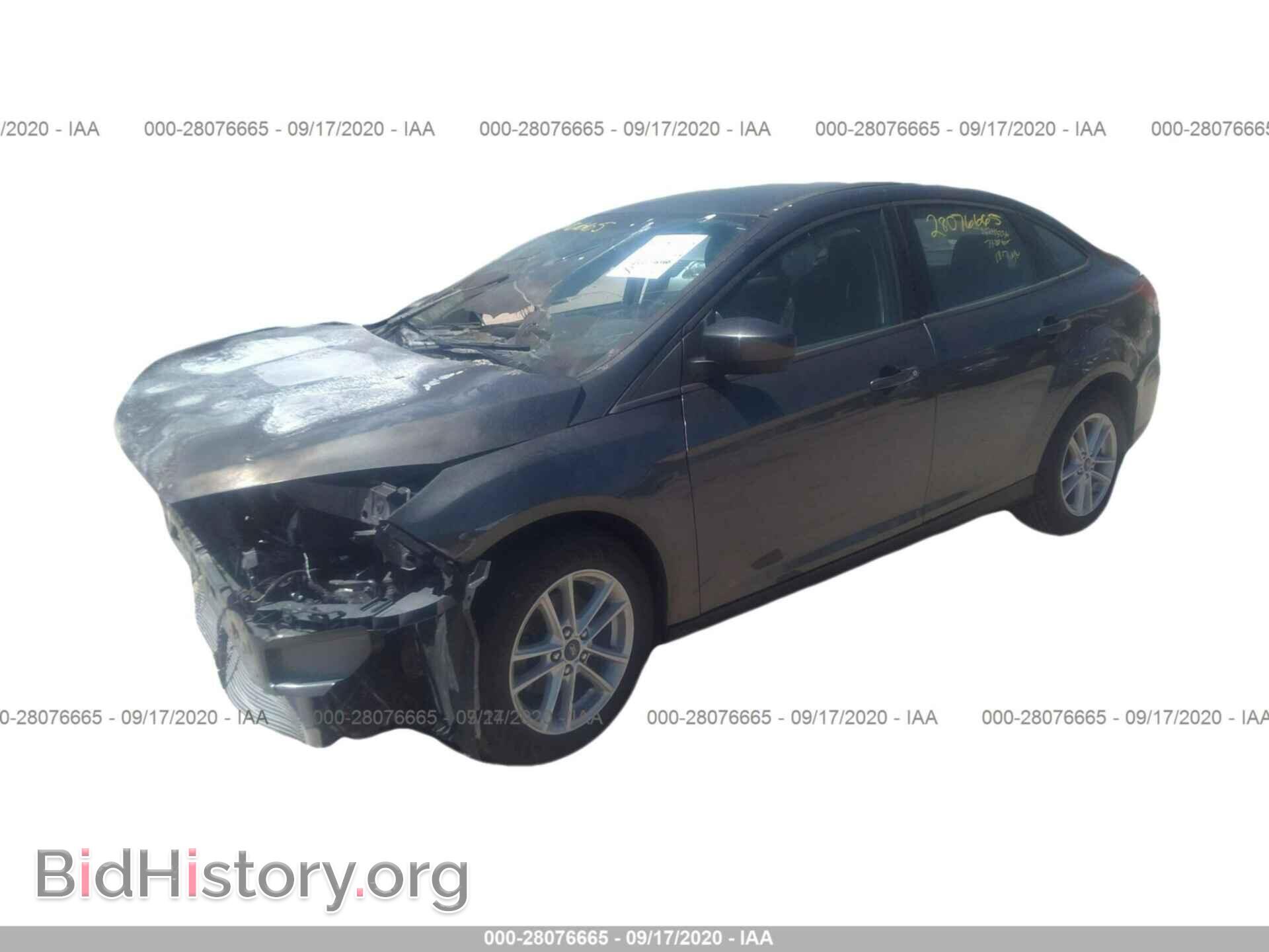 2018 FORD FOCUS - VIN: 1FADP3F23JL266836 - Фото 2