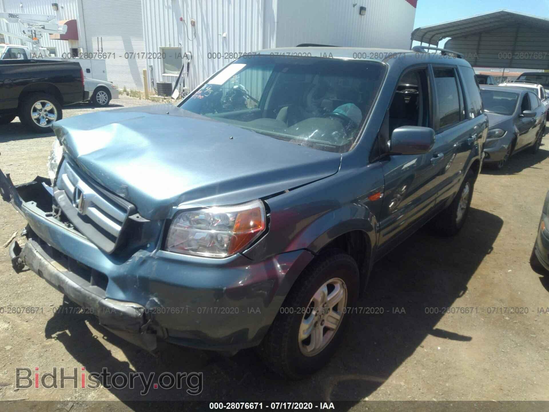 2008 HONDA PILOT - VIN: 5FNYF18298B011718 - Фото 2