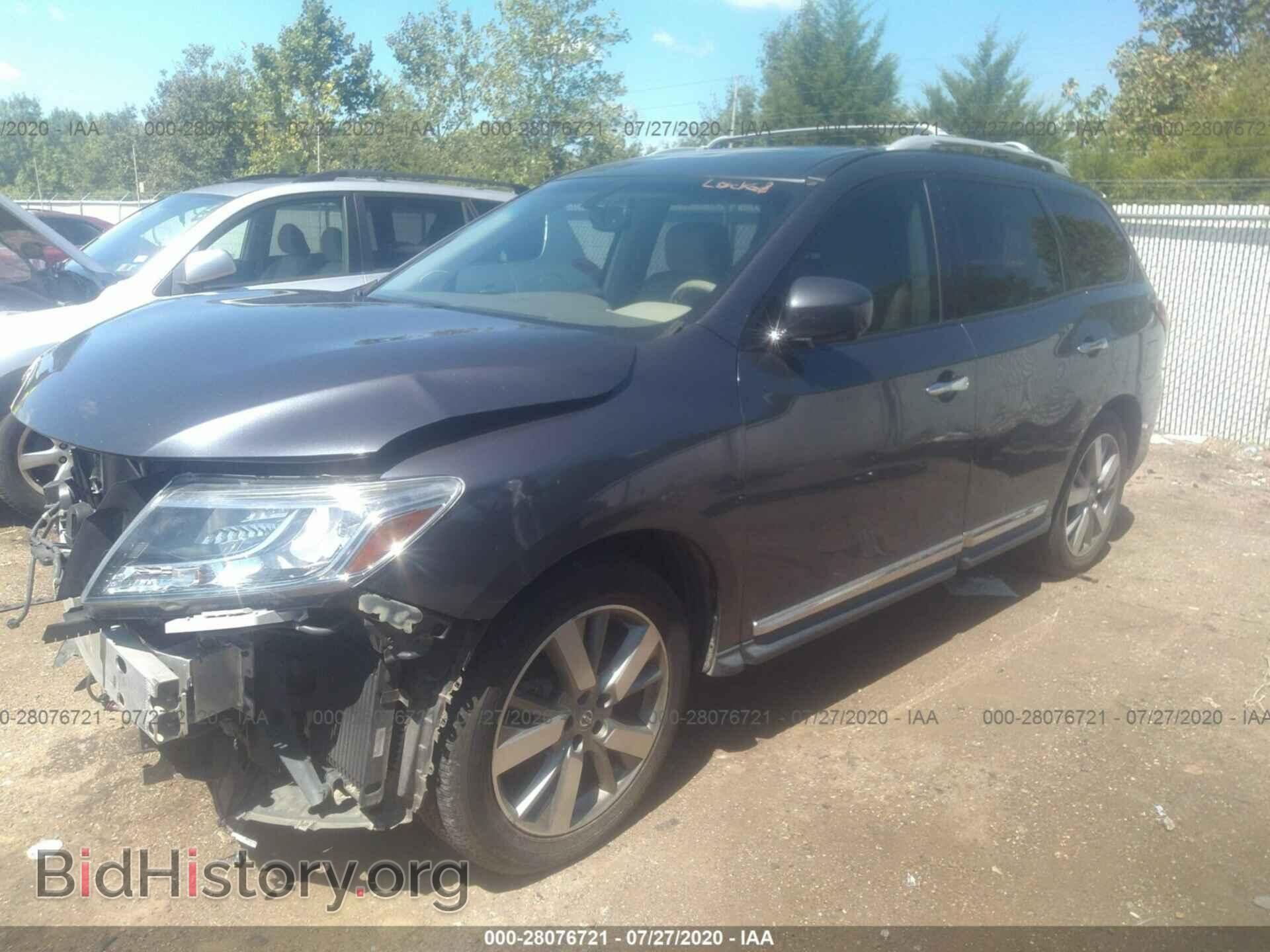 2014 NISSAN PATHFINDER - VIN: 5N1AR2MN6EC603449 - Фото 2
