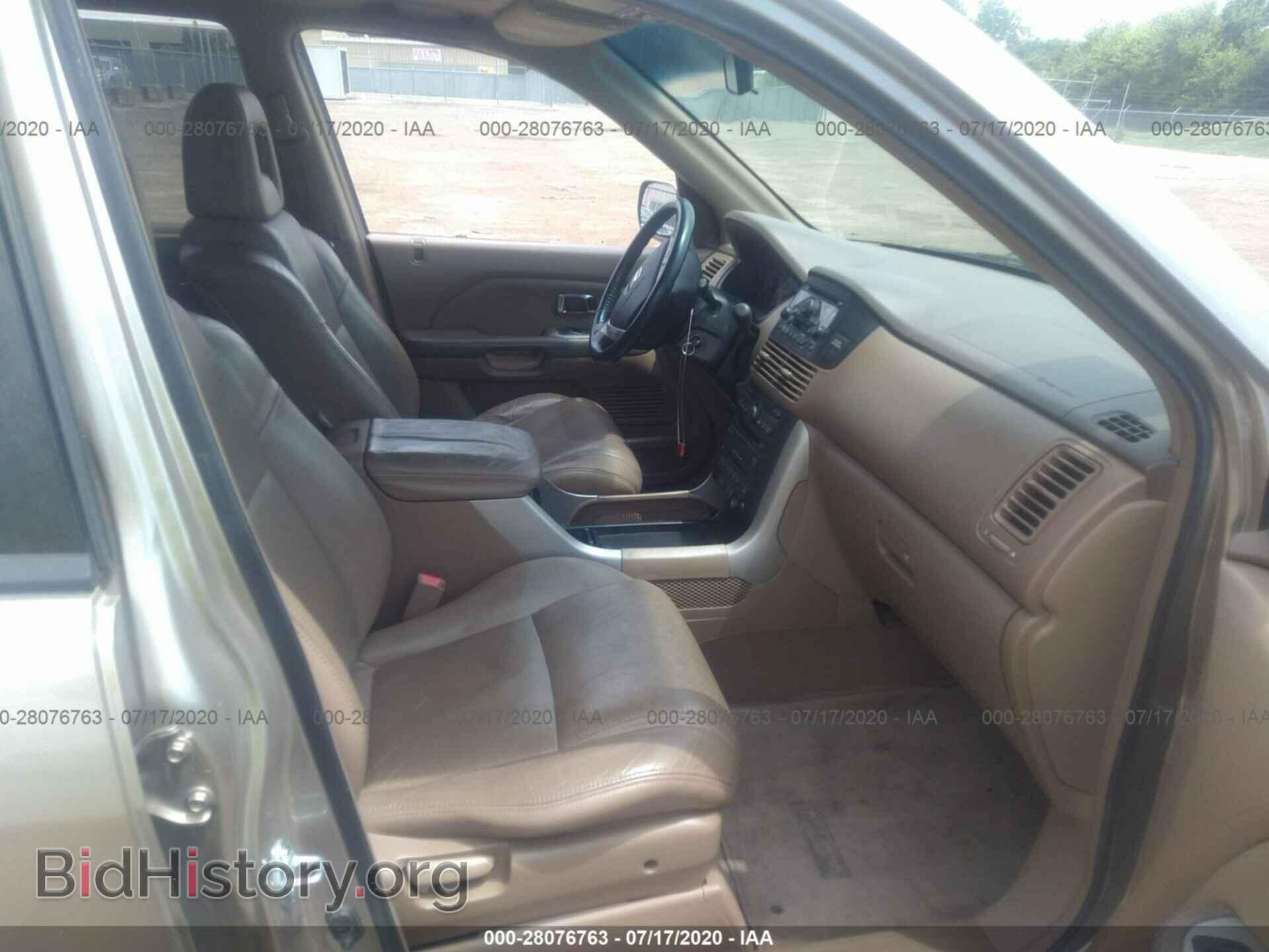 2005 HONDA PILOT - VIN: 2HKYF18625H553310 - Фото 5